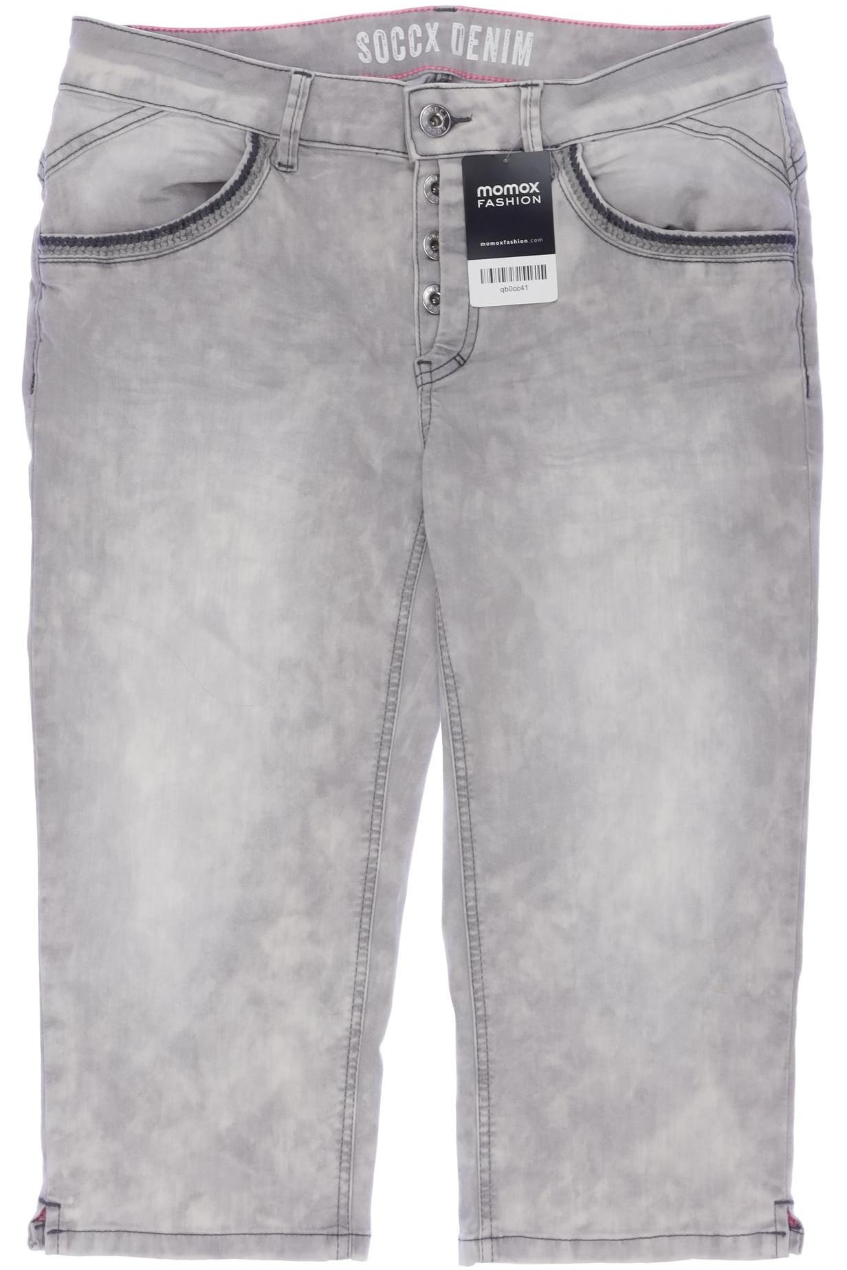 

Soccx Damen Shorts, grau, Gr. 32