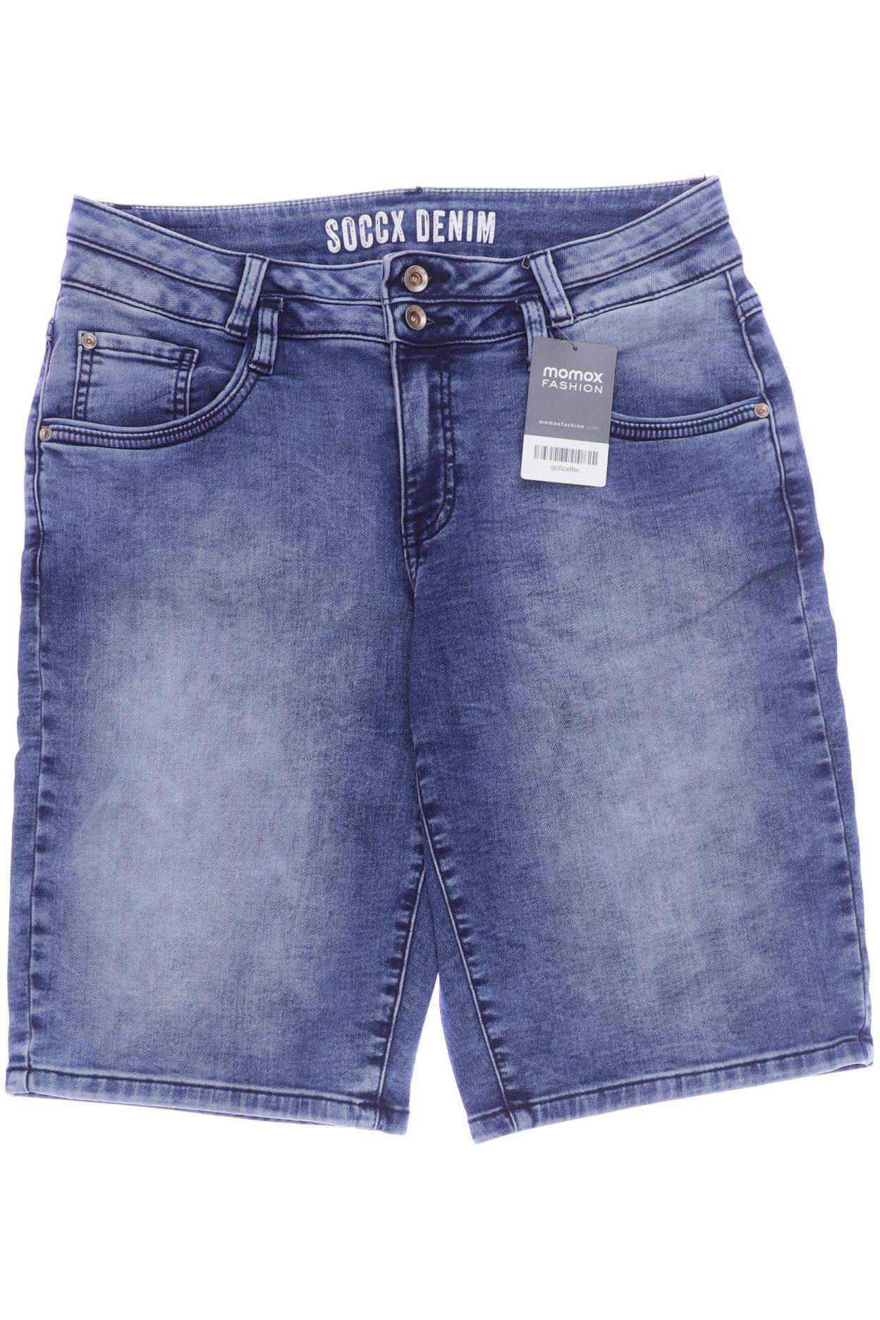 

Soccx Damen Shorts, blau, Gr. 30