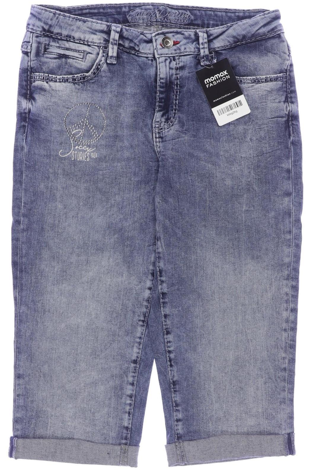 

Soccx Damen Shorts, blau, Gr. 29