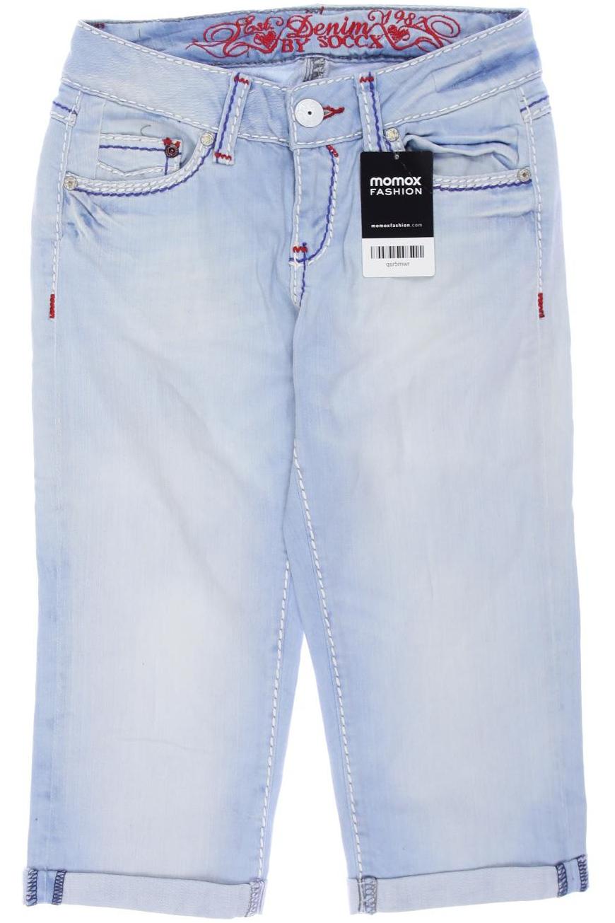 

SOCCX Damen Shorts, hellblau