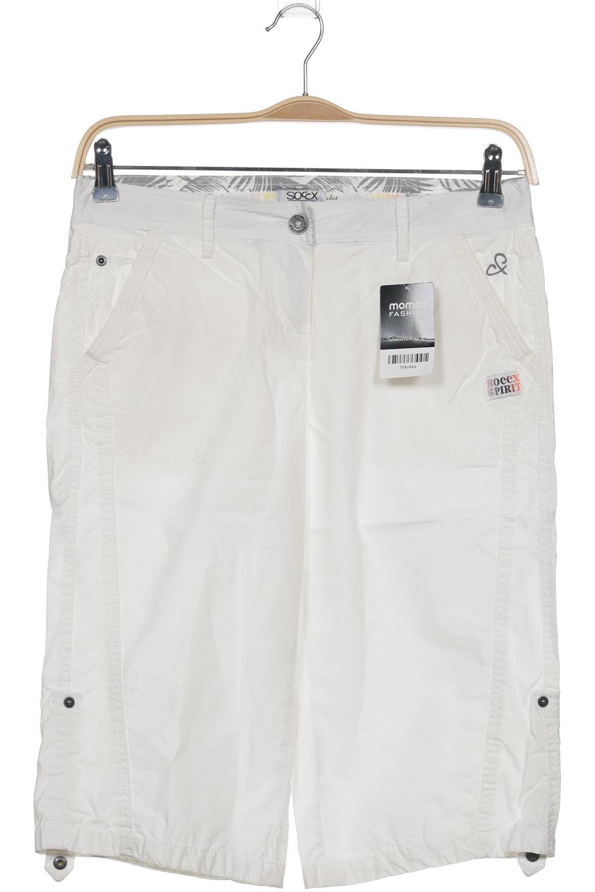 

Soccx Damen Shorts, weiß, Gr. 36