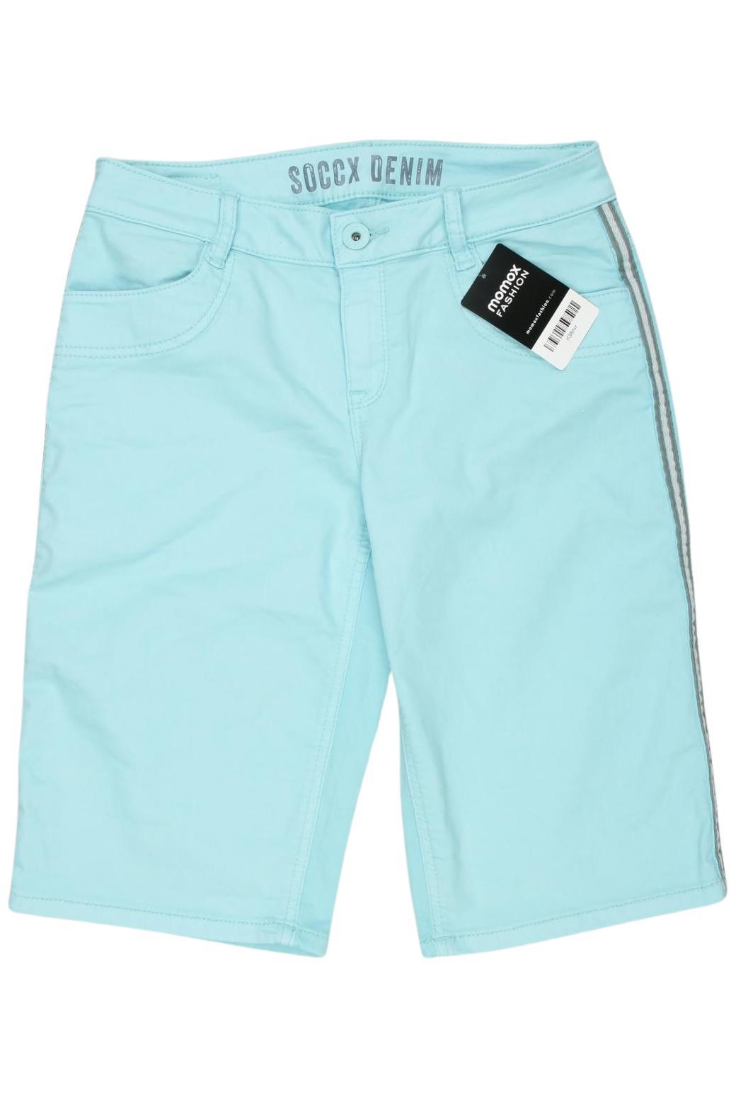 

Soccx Damen Shorts, blau, Gr. 27