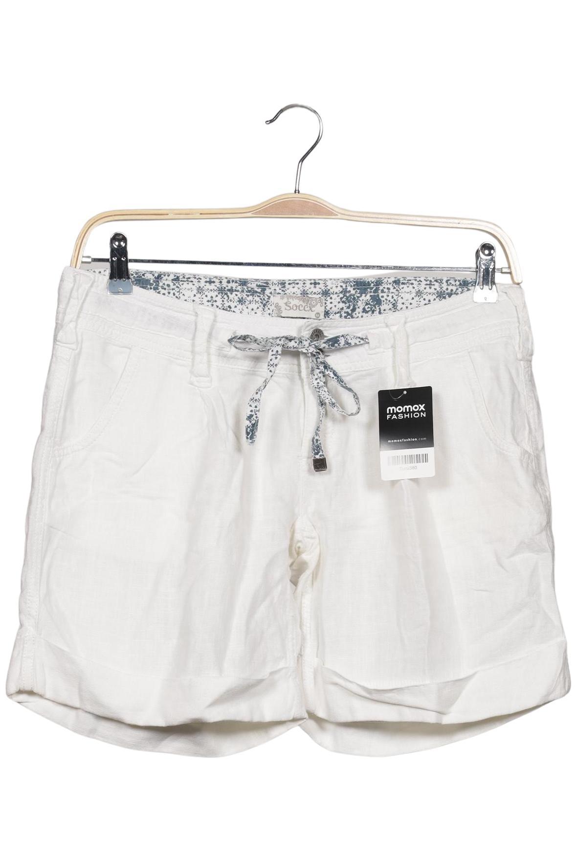 

Soccx Damen Shorts, weiß, Gr. 38
