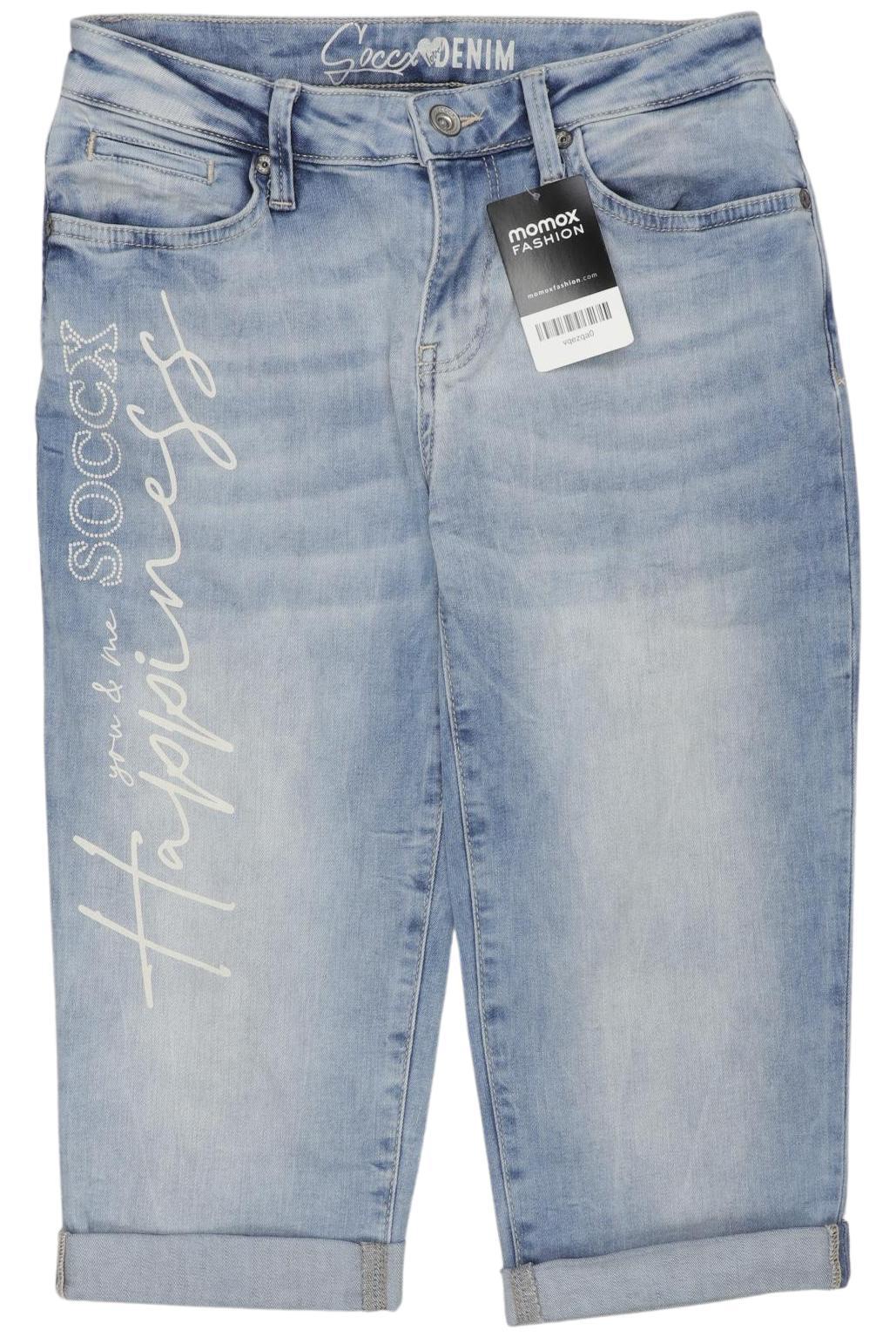 

Soccx Damen Shorts, hellblau, Gr. 27