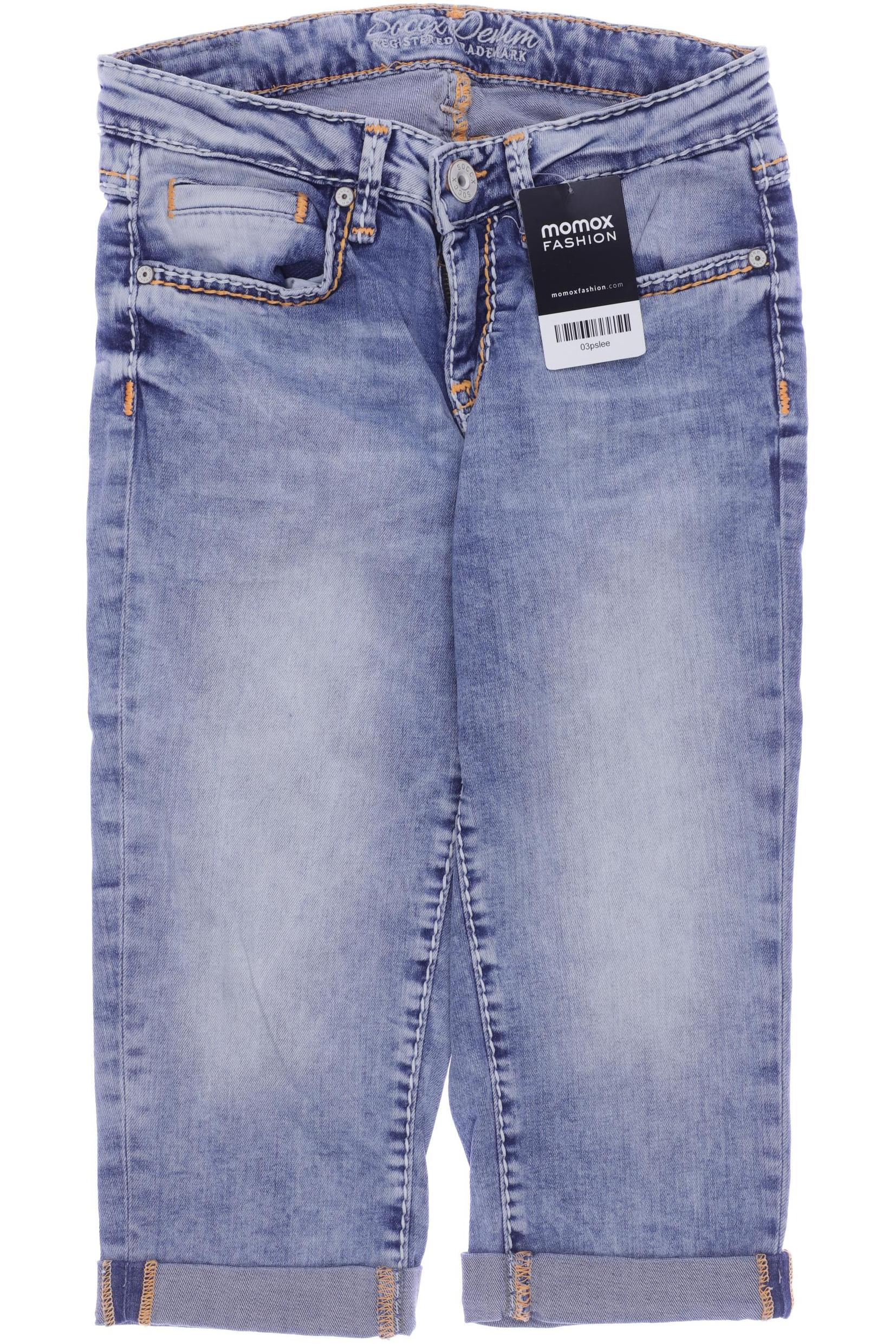 

Soccx Damen Shorts, blau, Gr. 36