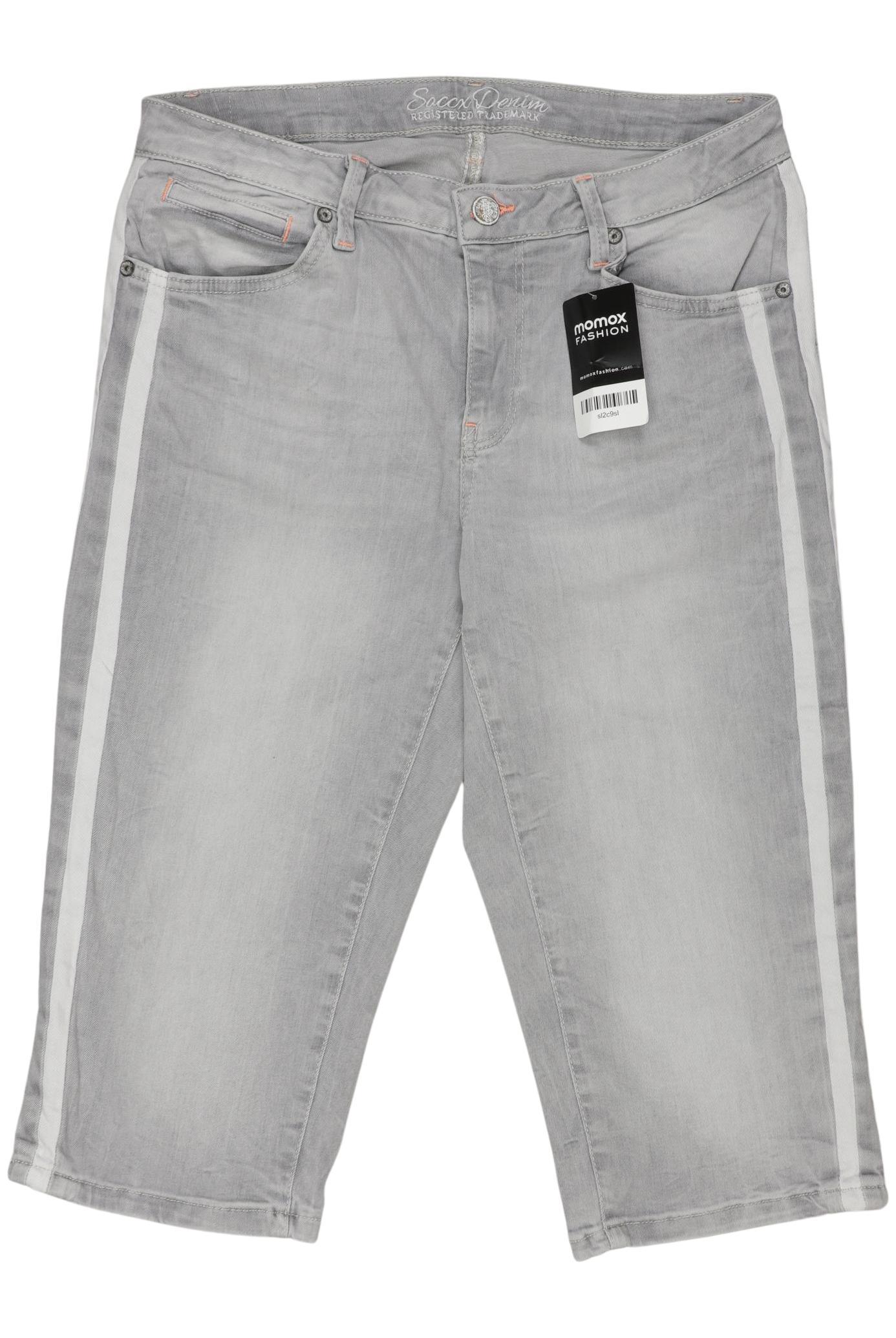 

Soccx Damen Shorts, grau, Gr. 31