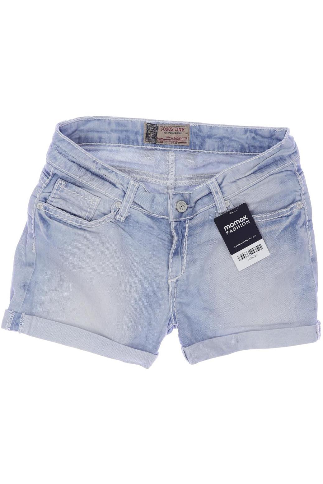

Soccx Damen Shorts, blau, Gr. 28