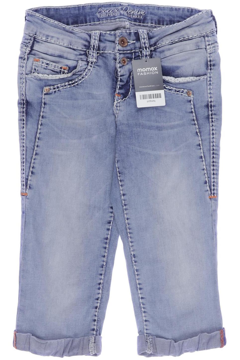 

Soccx Damen Shorts, blau, Gr. 26