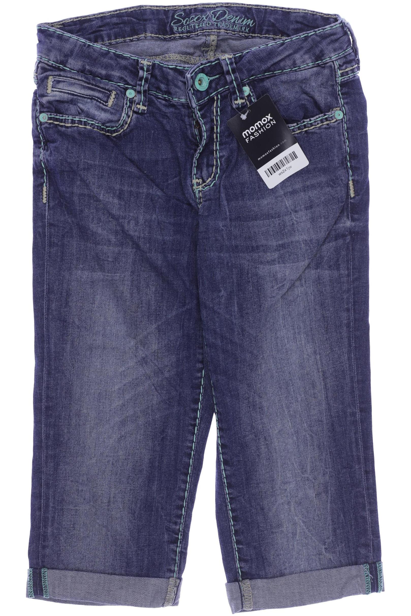 

Soccx Damen Shorts, blau, Gr. 36