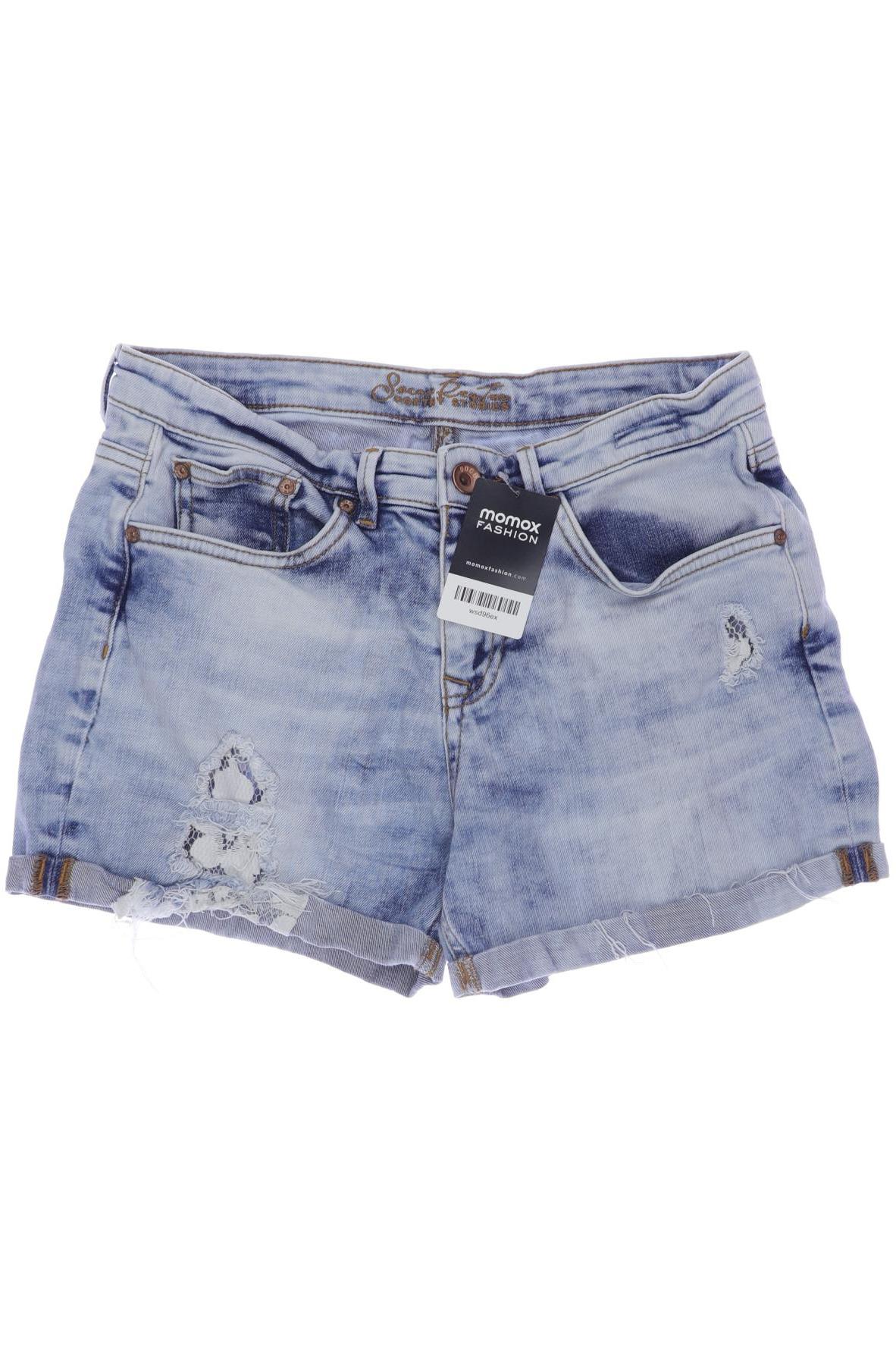 

Soccx Damen Shorts, hellblau, Gr. 30