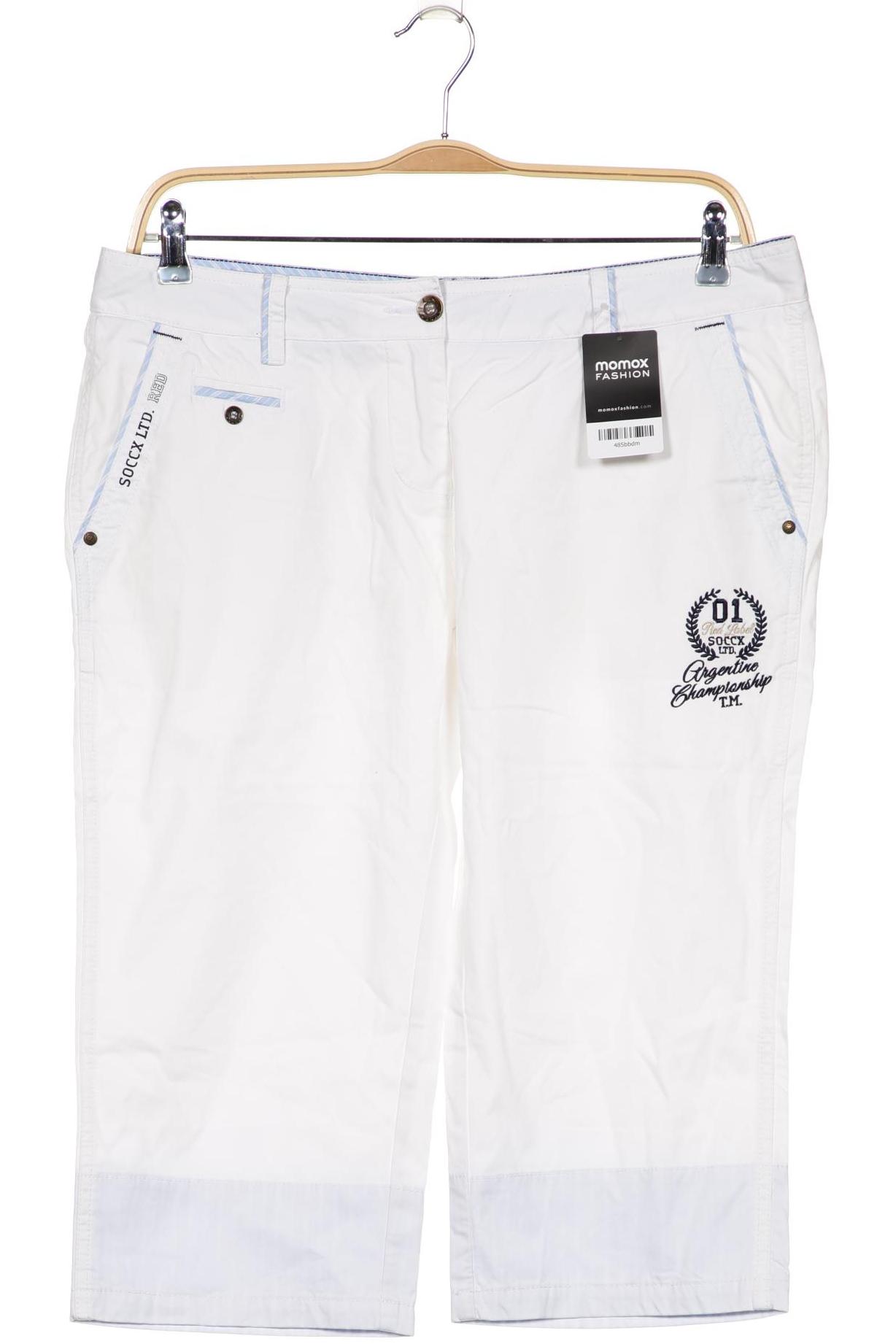 

SOCCX Damen Shorts, weiß