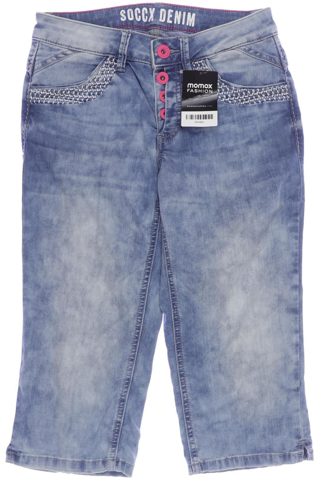 

Soccx Damen Shorts, blau, Gr. 26