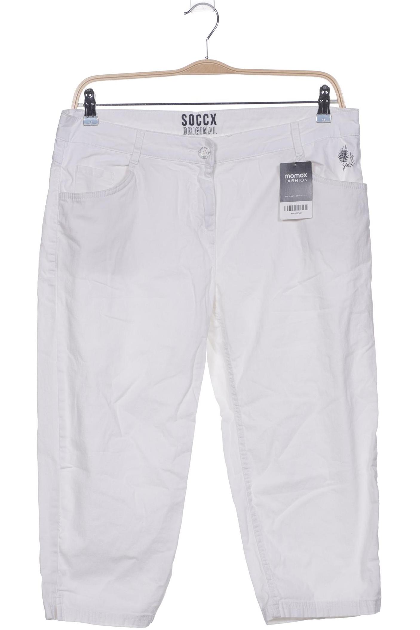 

Soccx Damen Shorts, weiß, Gr. 42