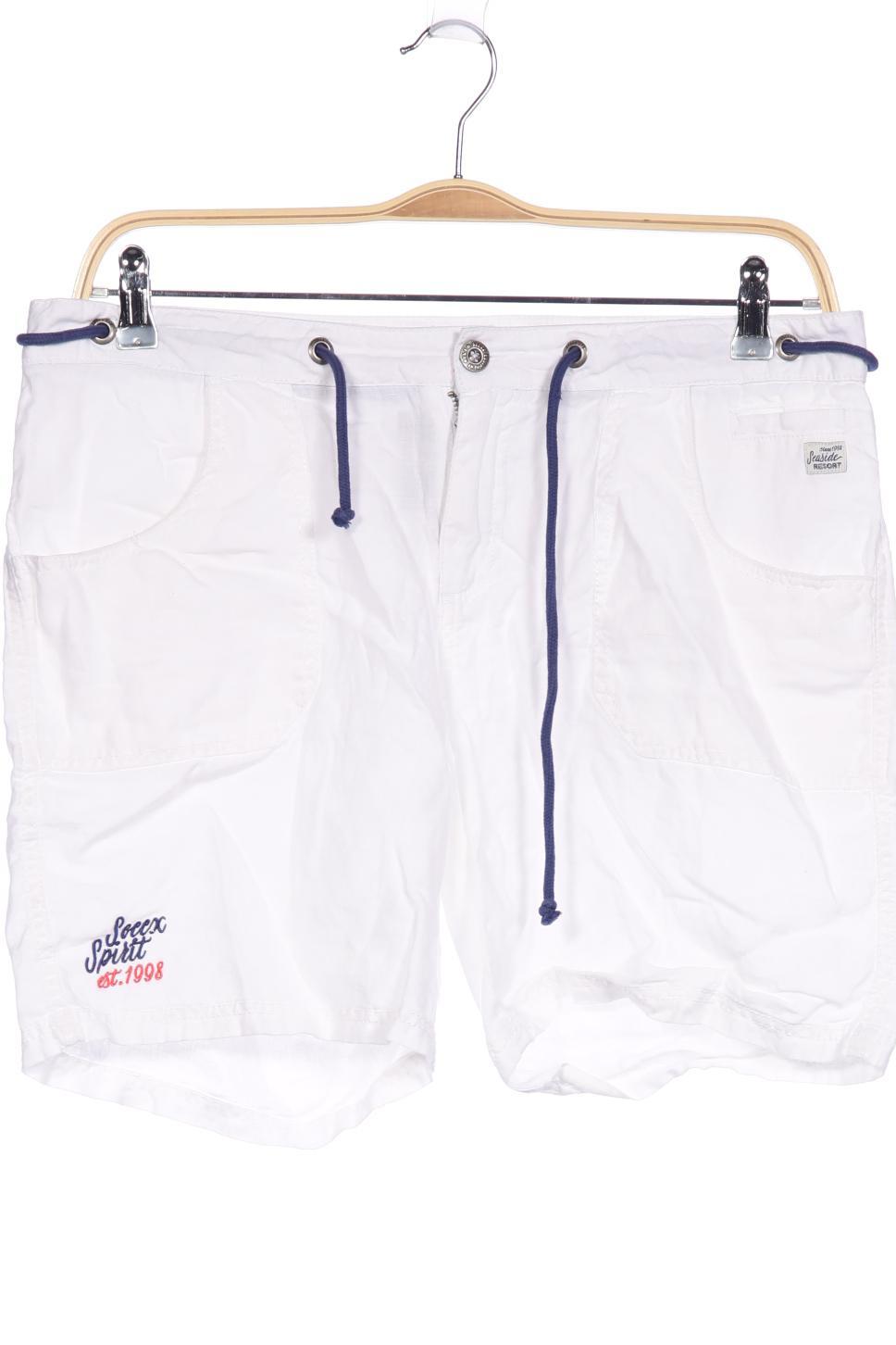 

SOCCX Damen Shorts, weiß