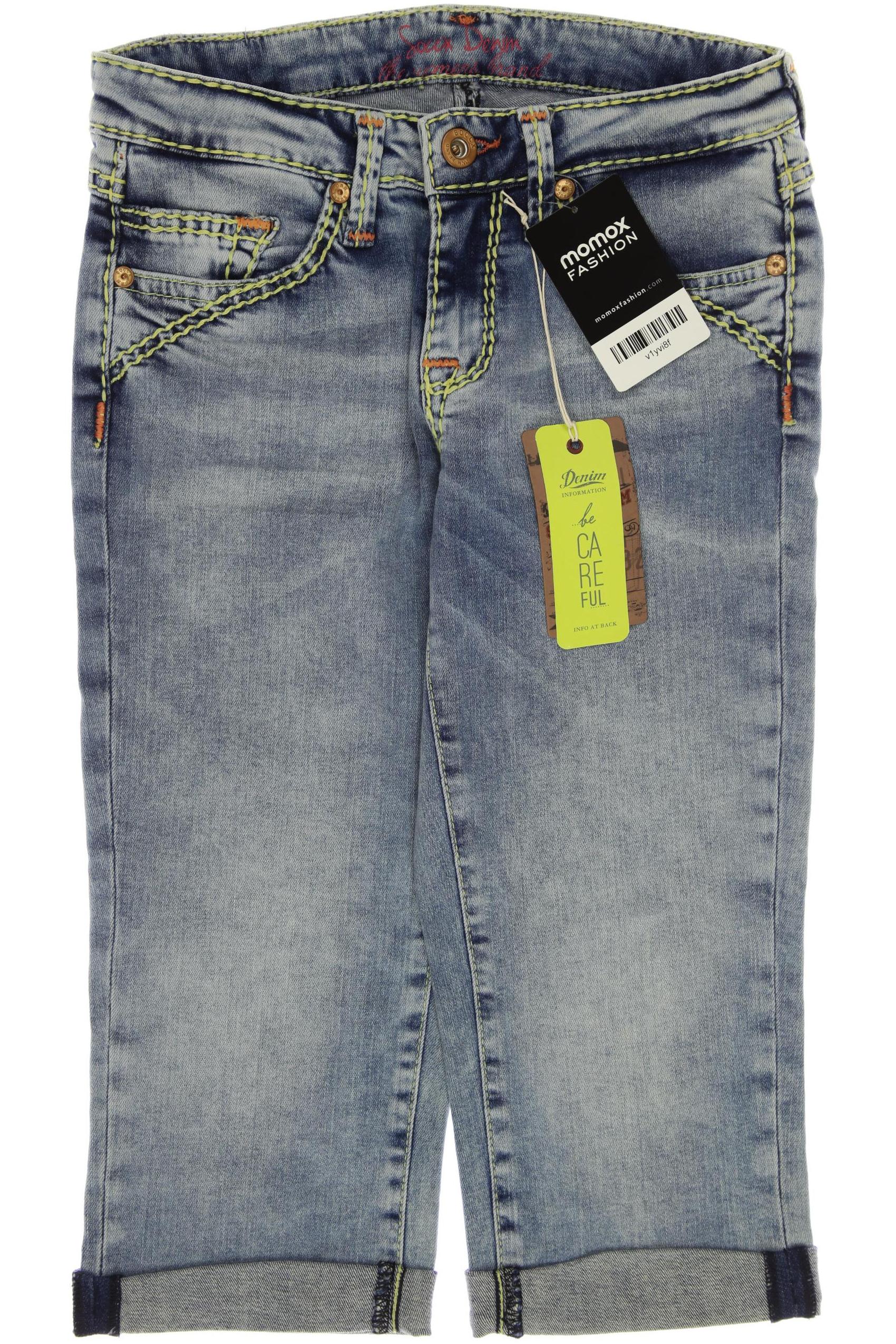

SOCCX Damen Shorts, blau