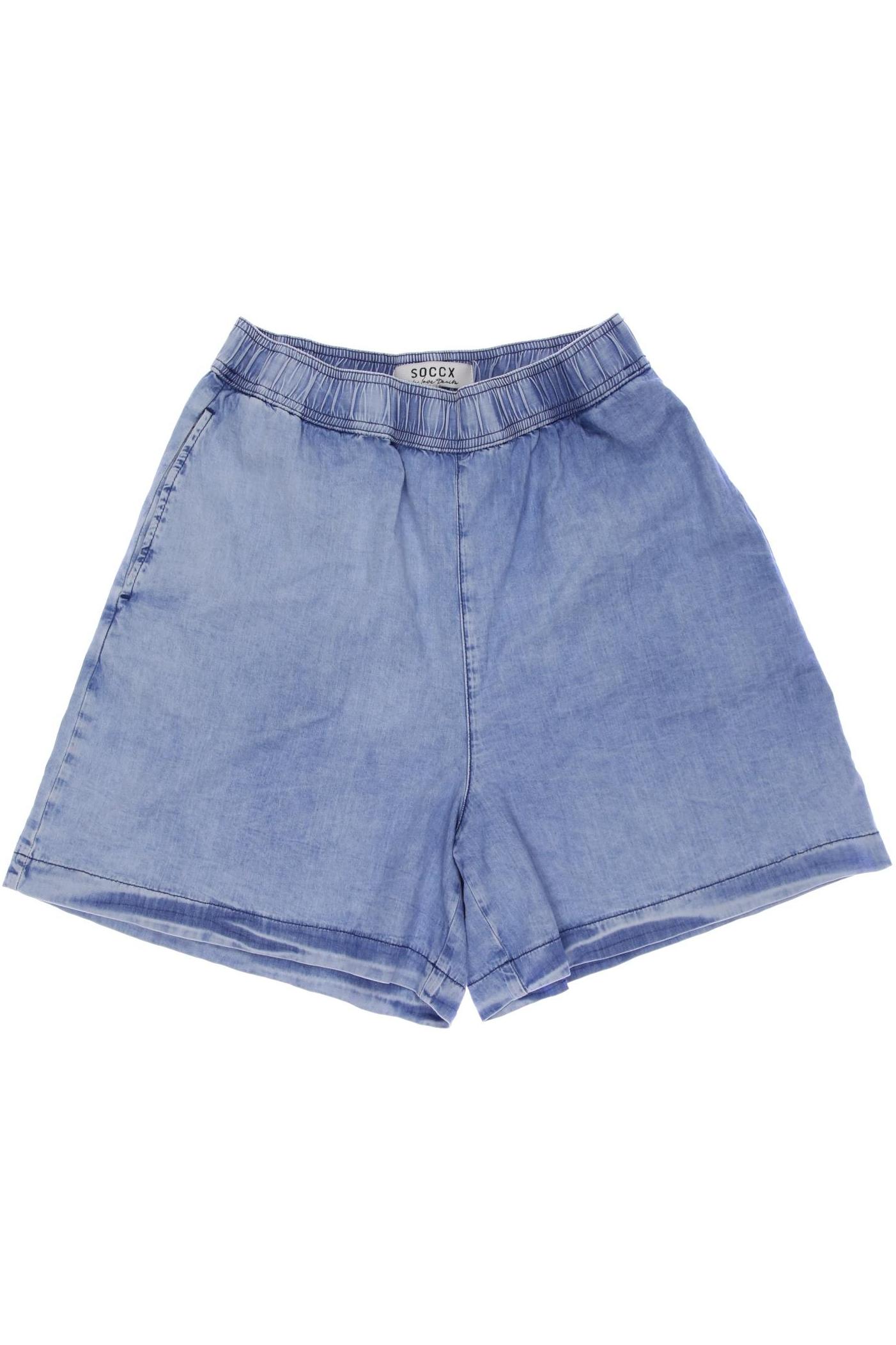 

Soccx Damen Shorts, hellblau, Gr. 38