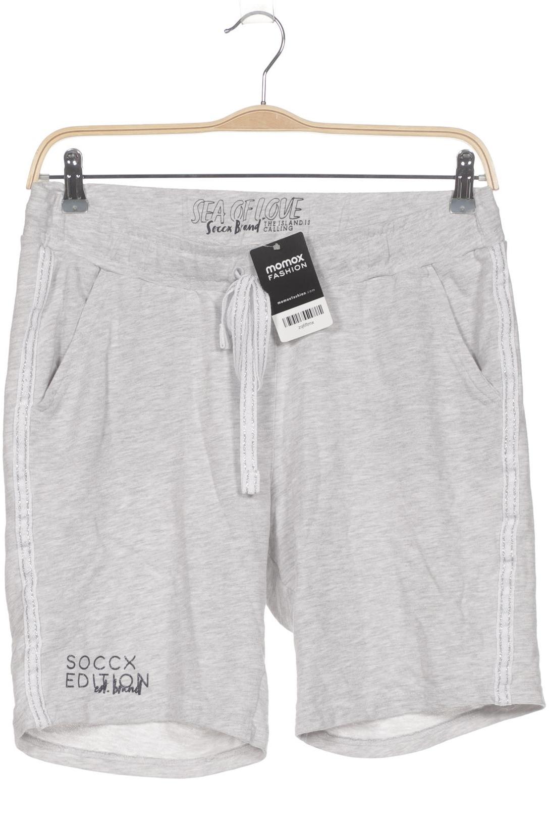 

Soccx Damen Shorts, grau, Gr. 38