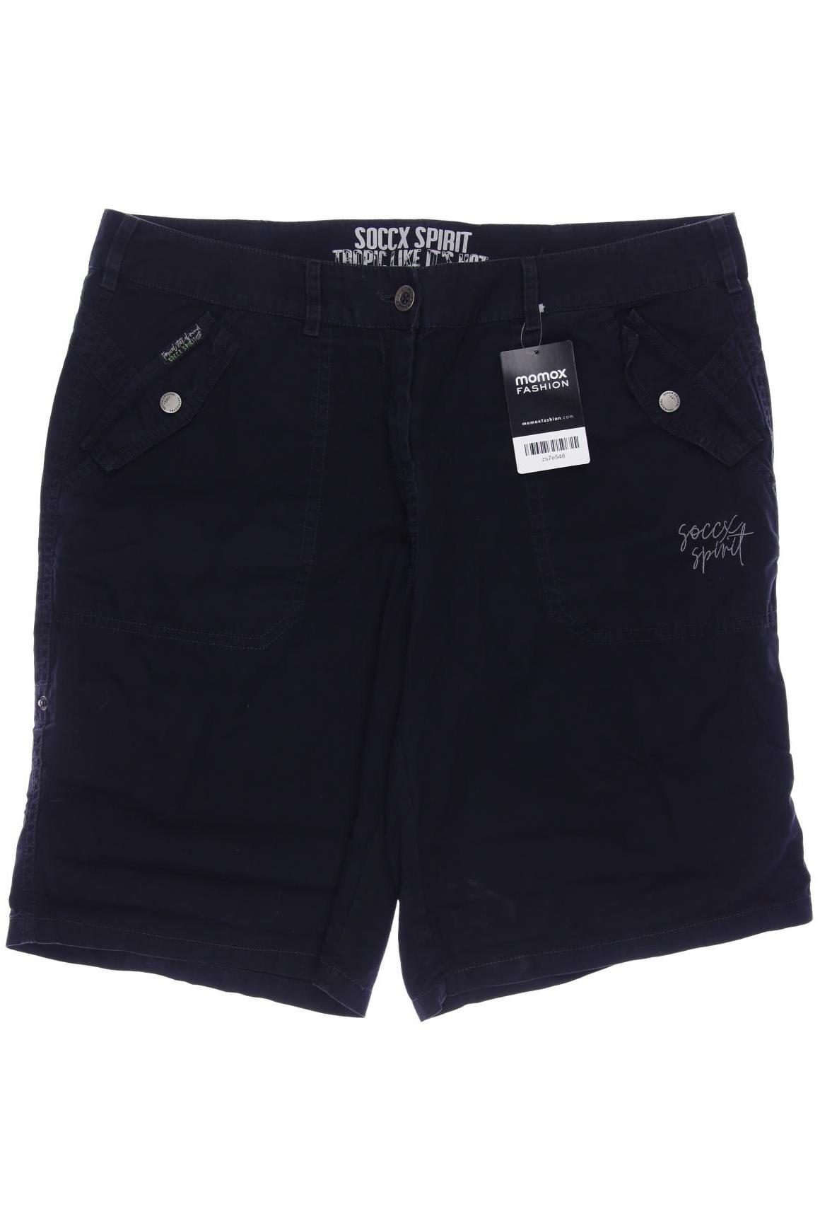 

SOCCX Damen Shorts, schwarz