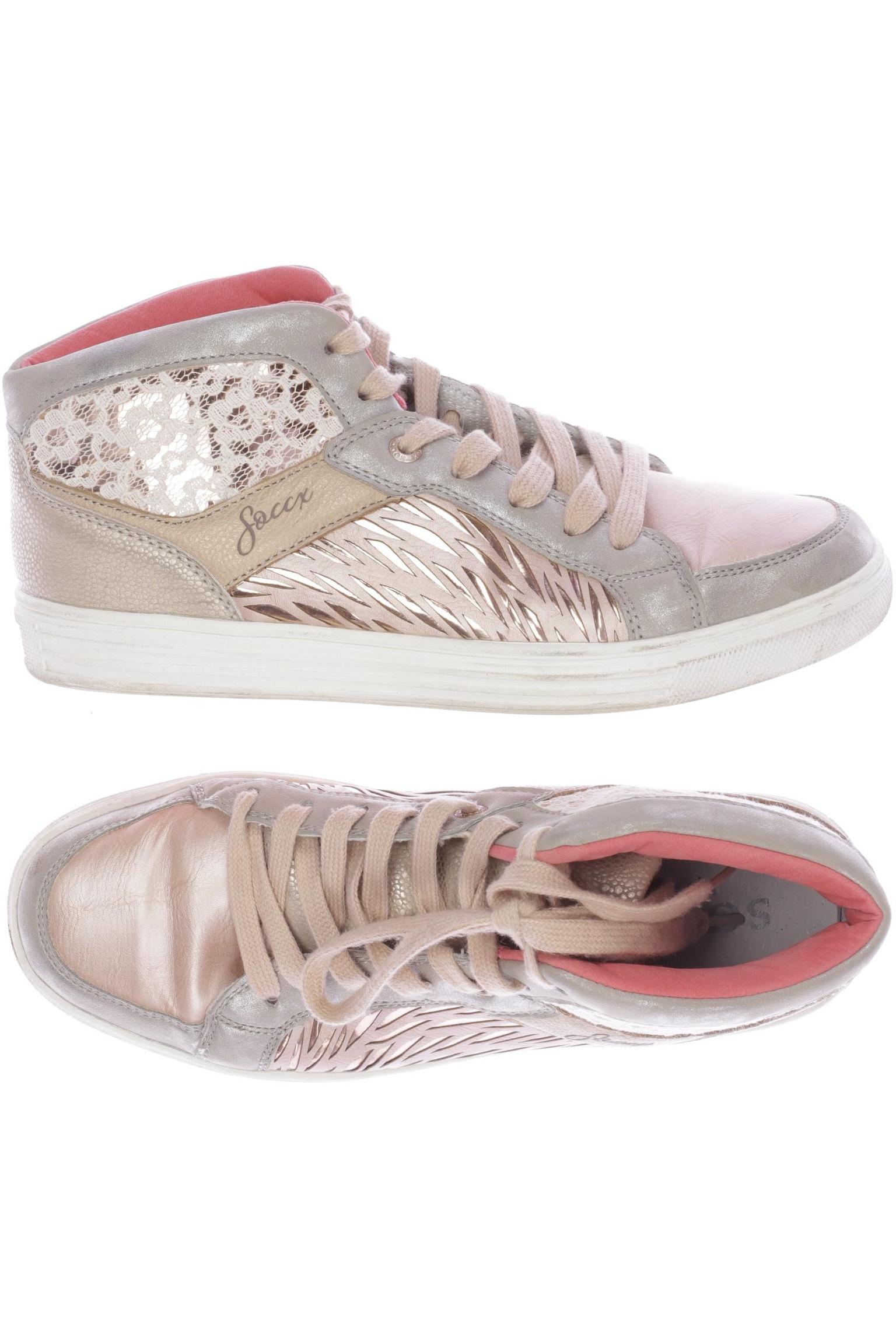 

Soccx Damen Sneakers, beige, Gr. 38