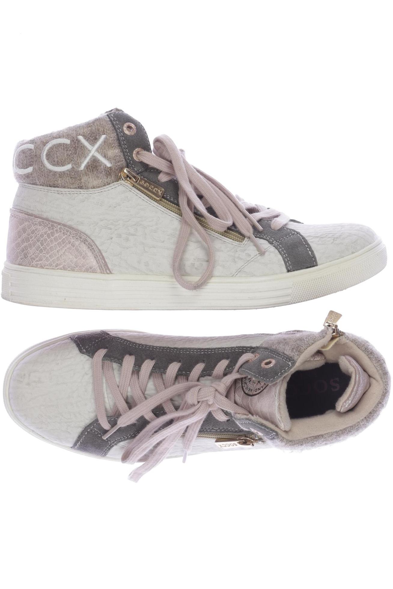 

SOCCX Damen Sneakers, weiß