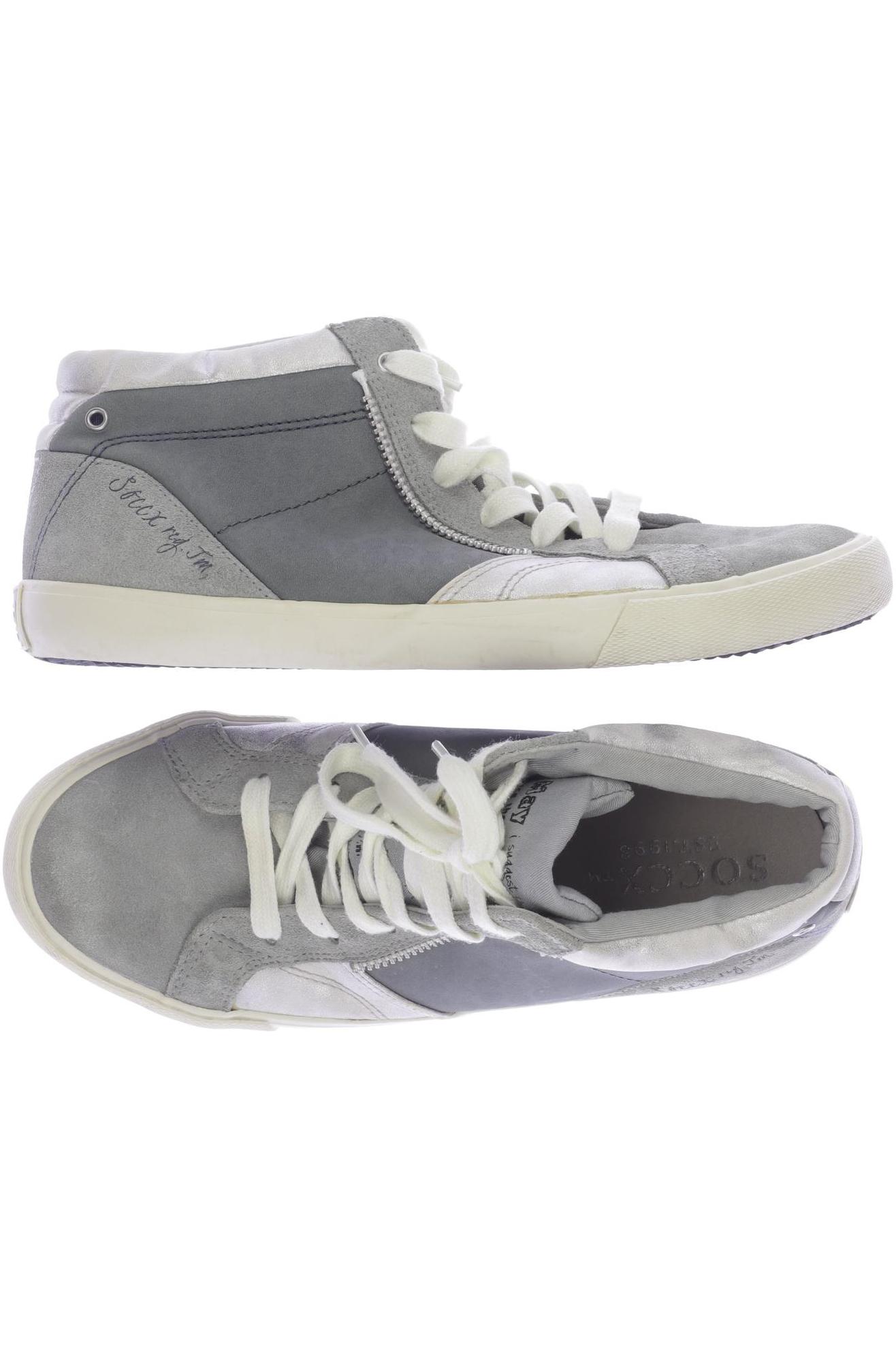 

SOCCX Damen Sneakers, grau