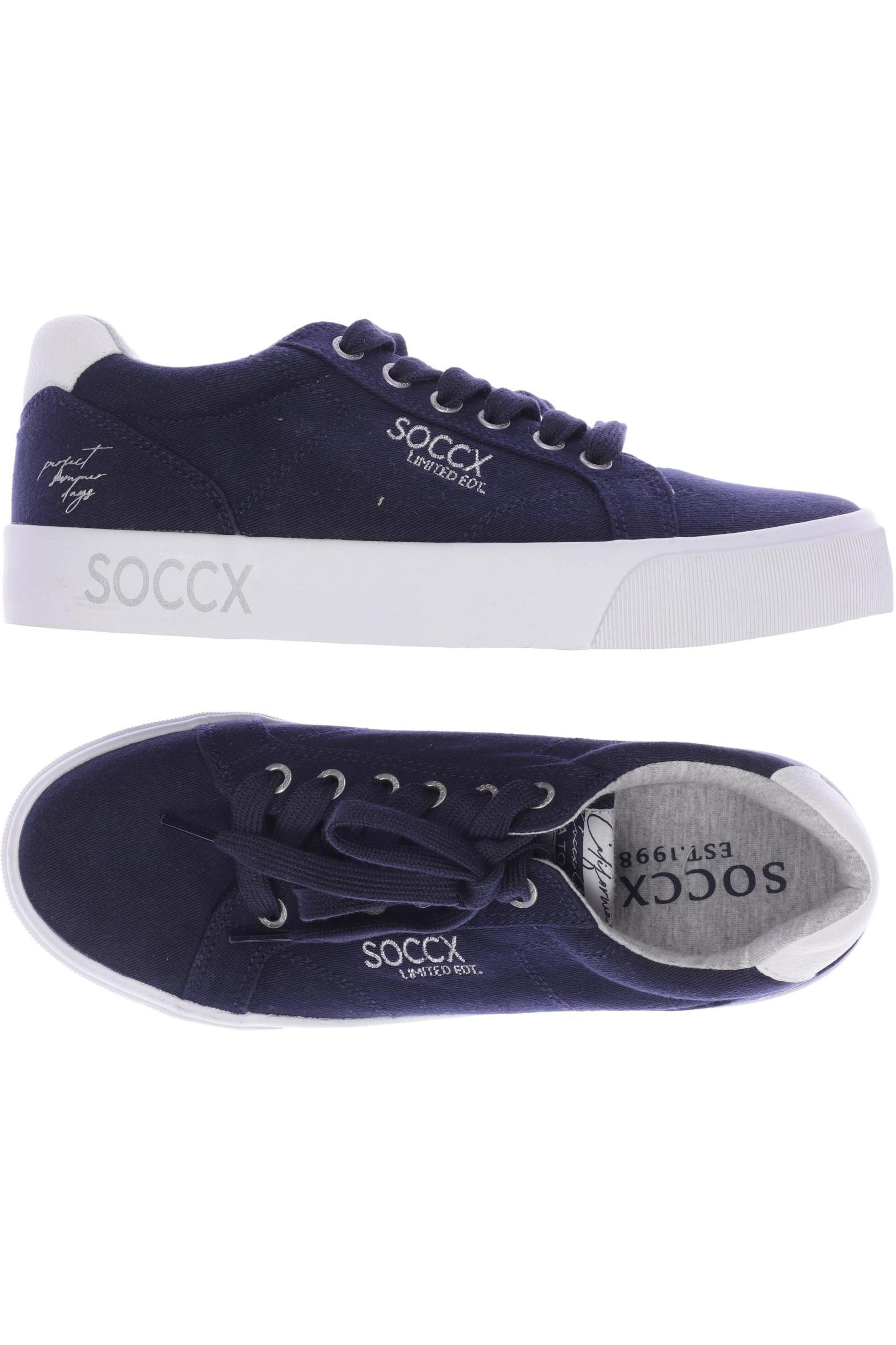 

Soccx Damen Sneakers, marineblau, Gr. 39