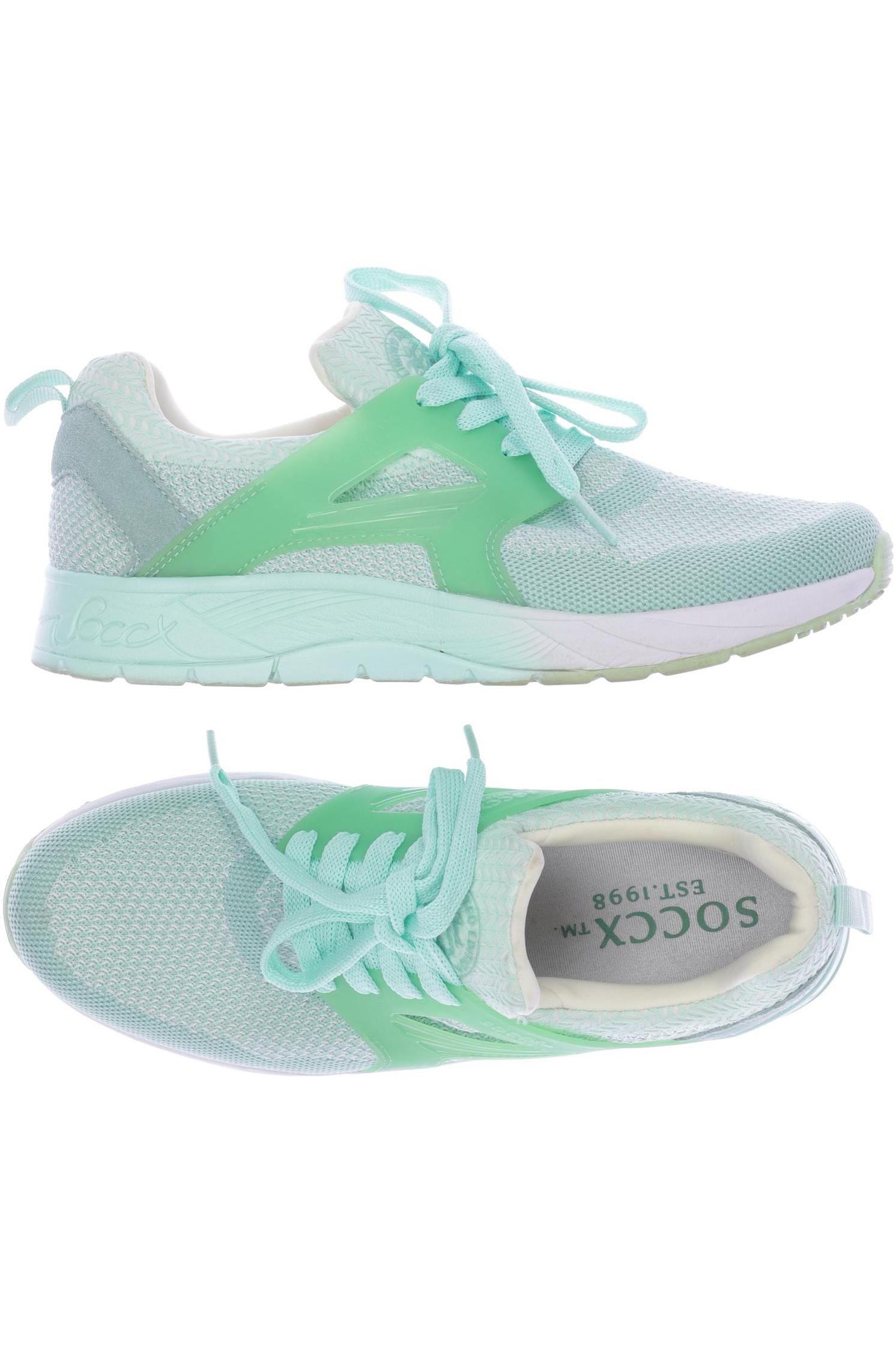 

Soccx Damen Sneakers, grün, Gr. 38