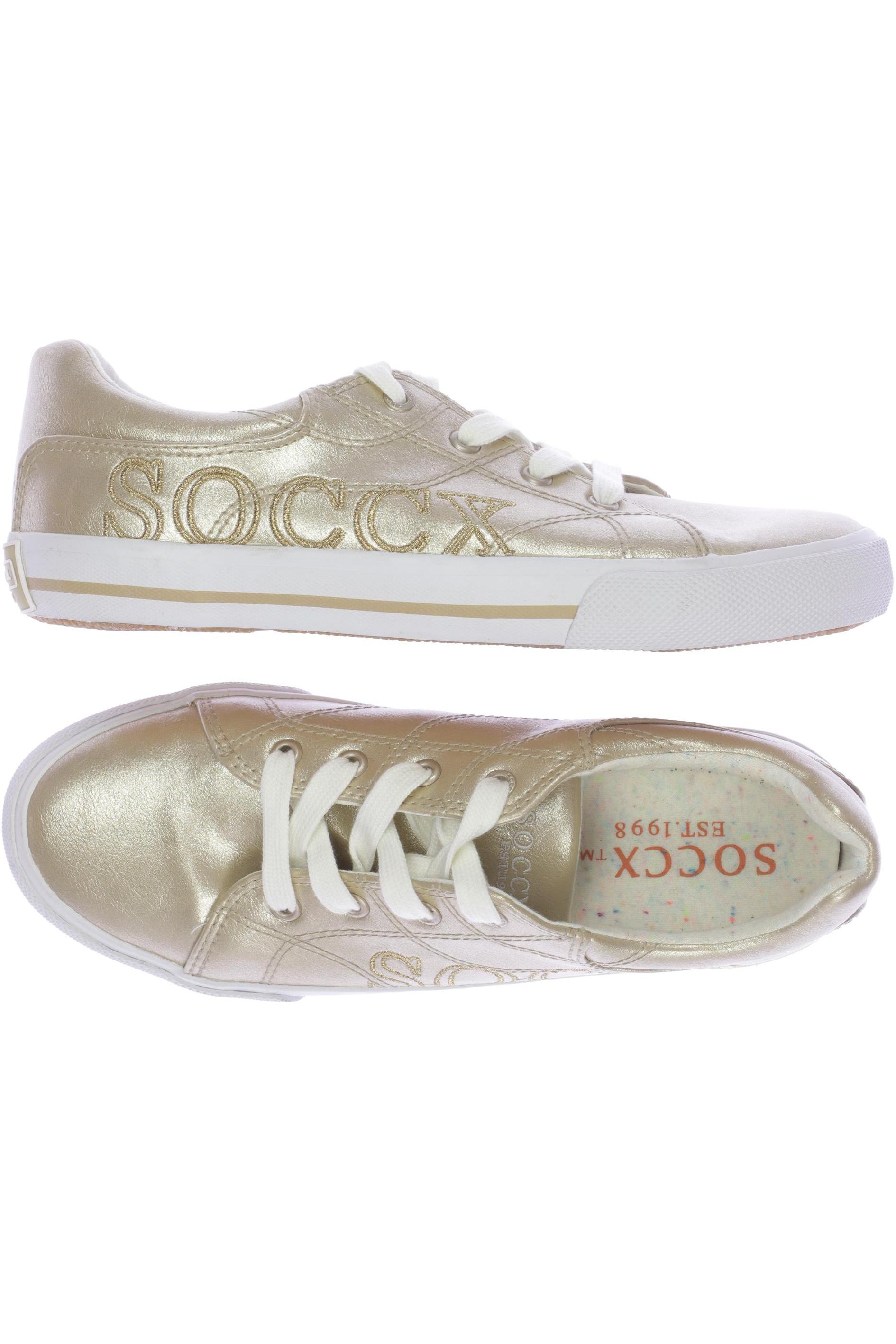

Soccx Damen Sneakers, gold, Gr. 39