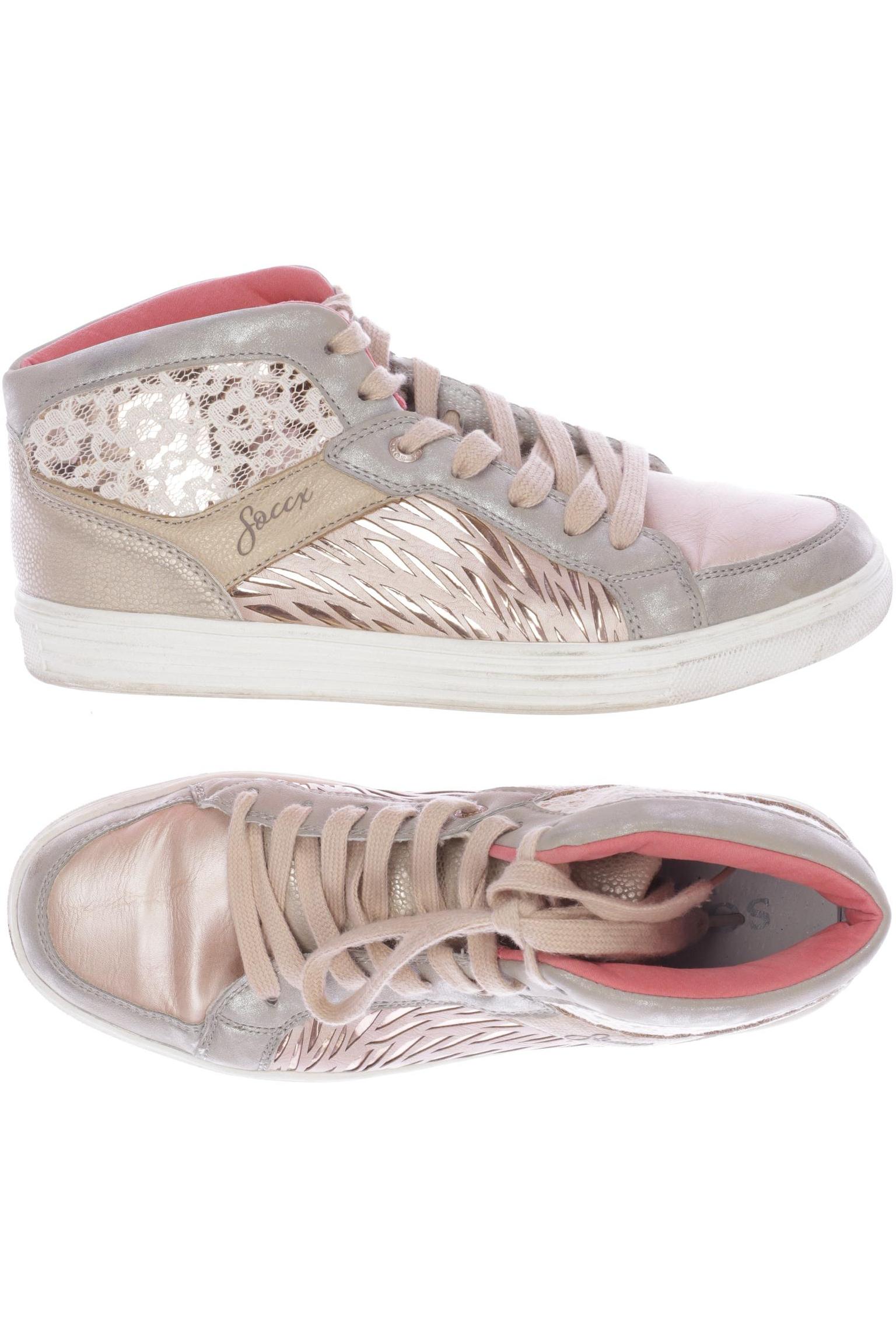 

Soccx Damen Sneakers, beige, Gr. 38