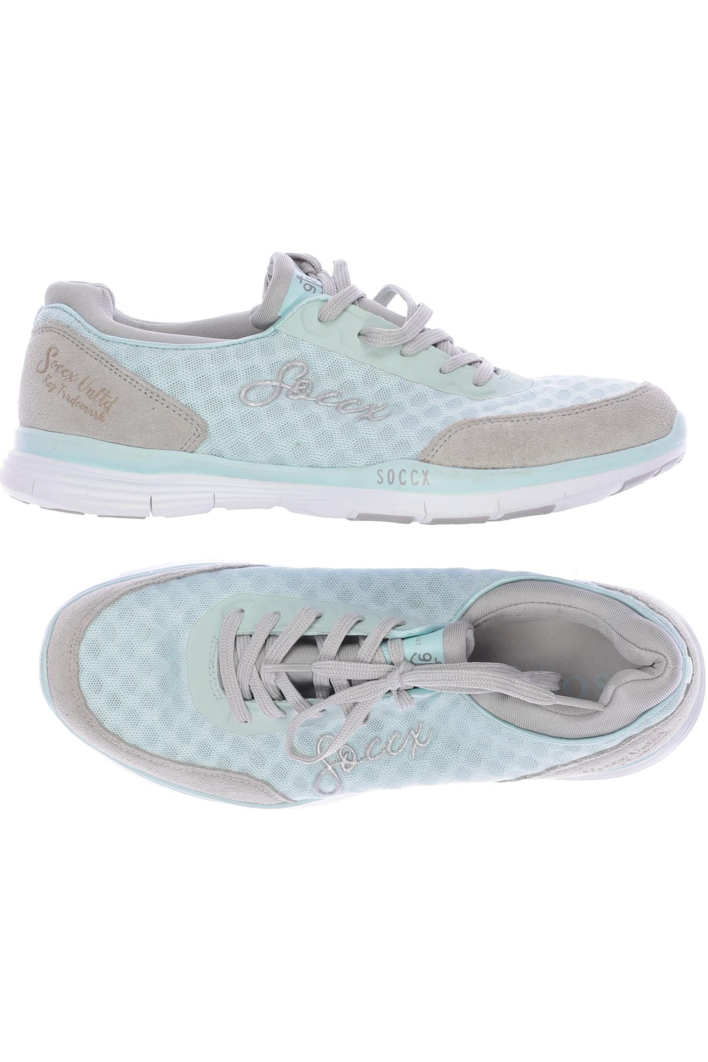 

Soccx Damen Sneakers, türkis, Gr. 39