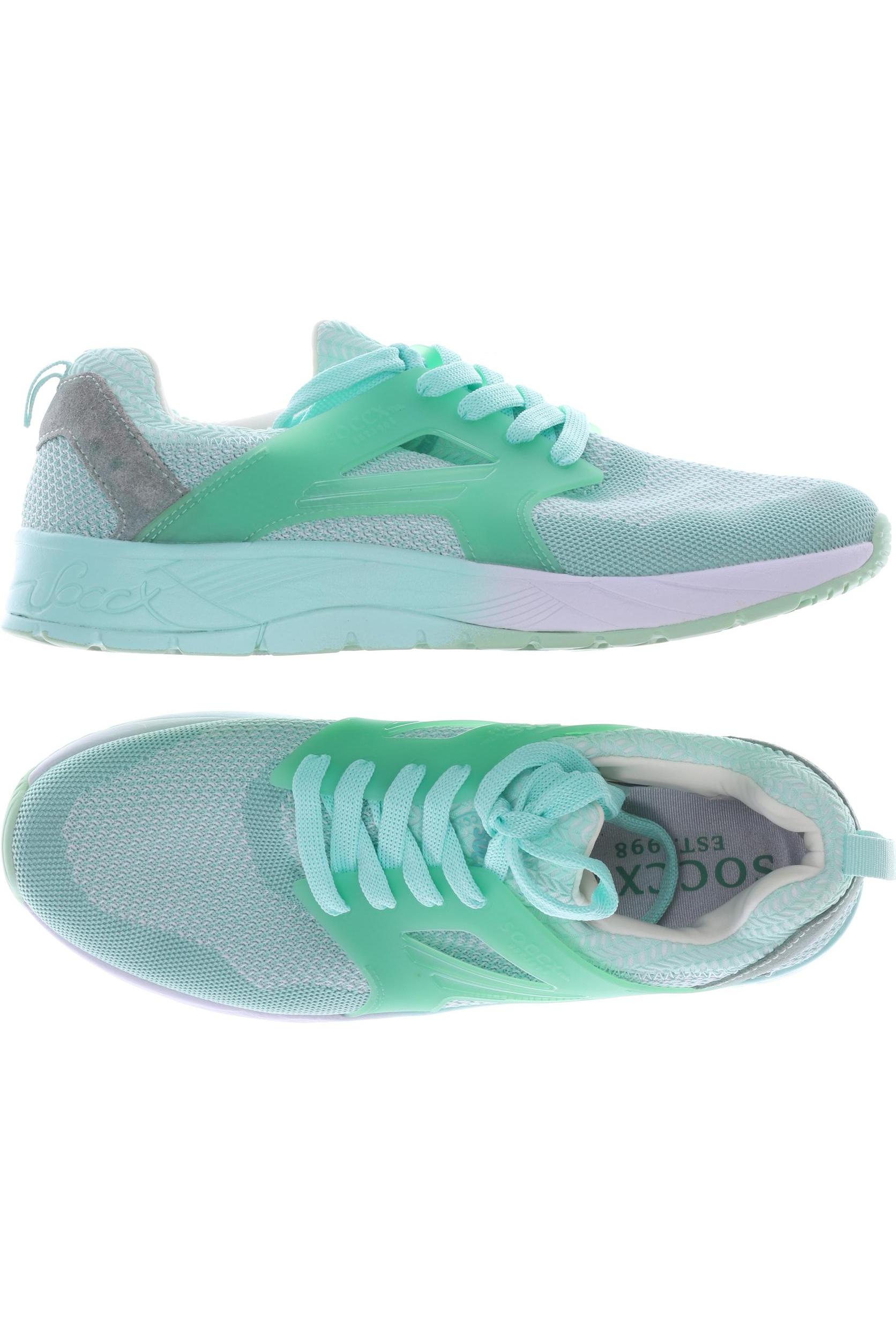 

SOCCX Damen Sneakers, türkis
