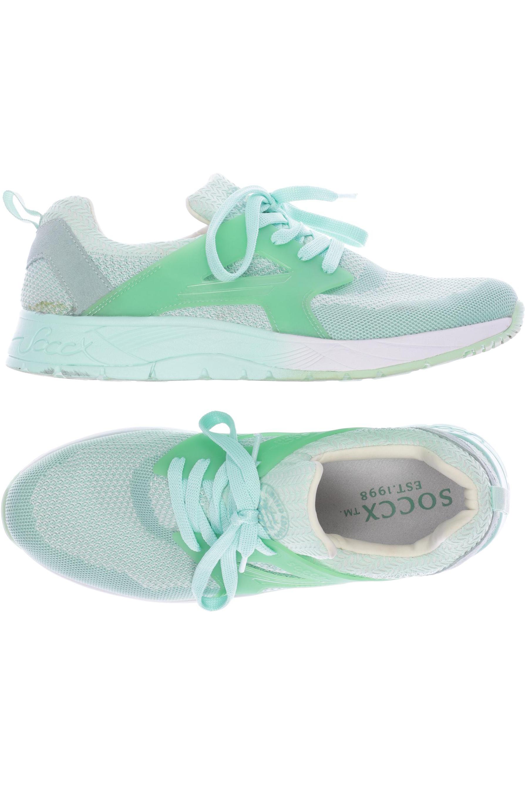 

Soccx Damen Sneakers, grün, Gr. 41