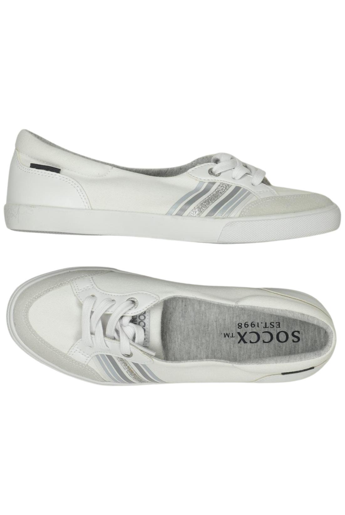 

Soccx Damen Sneakers, weiß, Gr. 39