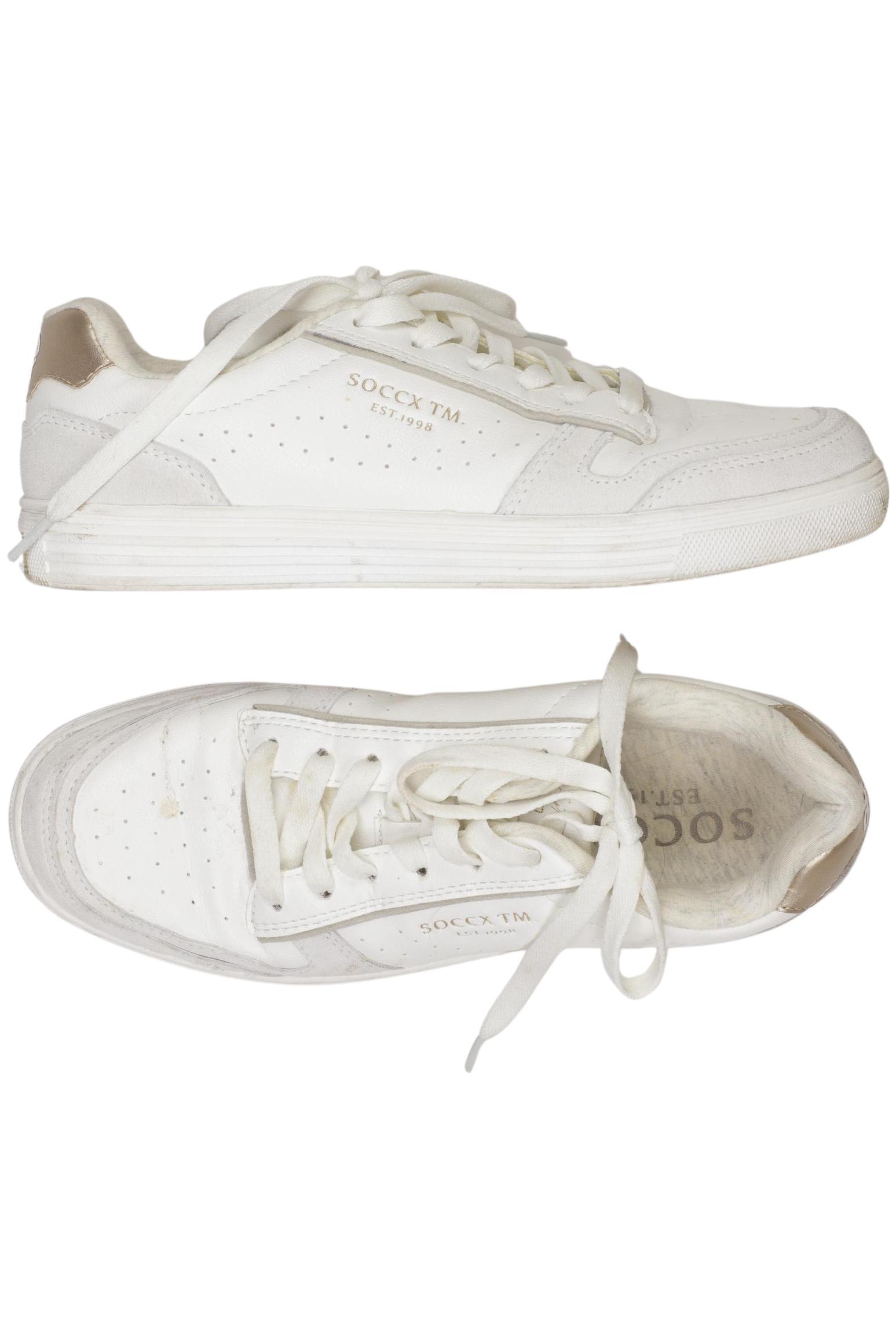 

Soccx Damen Sneakers, weiß, Gr. 38
