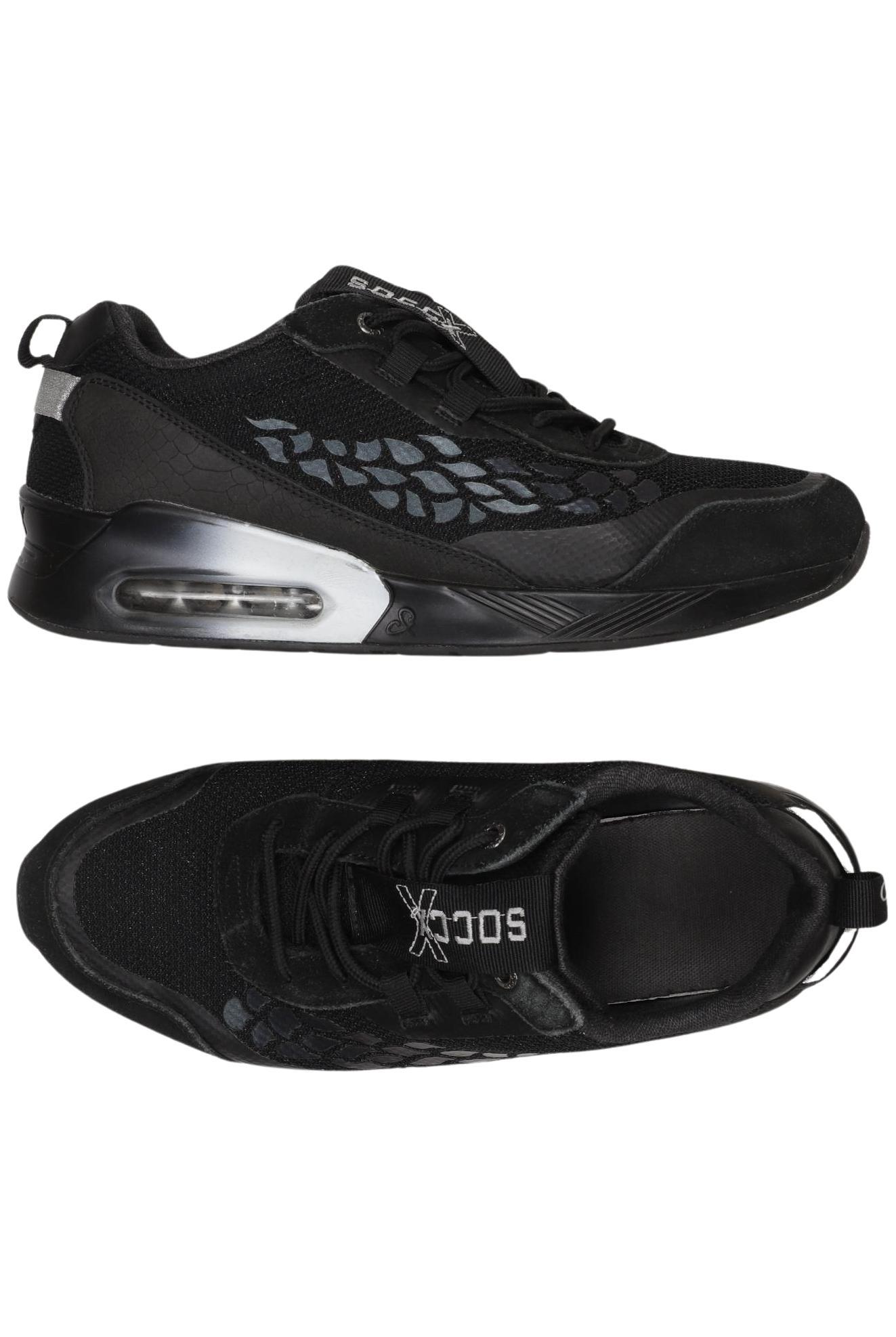 

Soccx Damen Sneakers, schwarz, Gr. 41