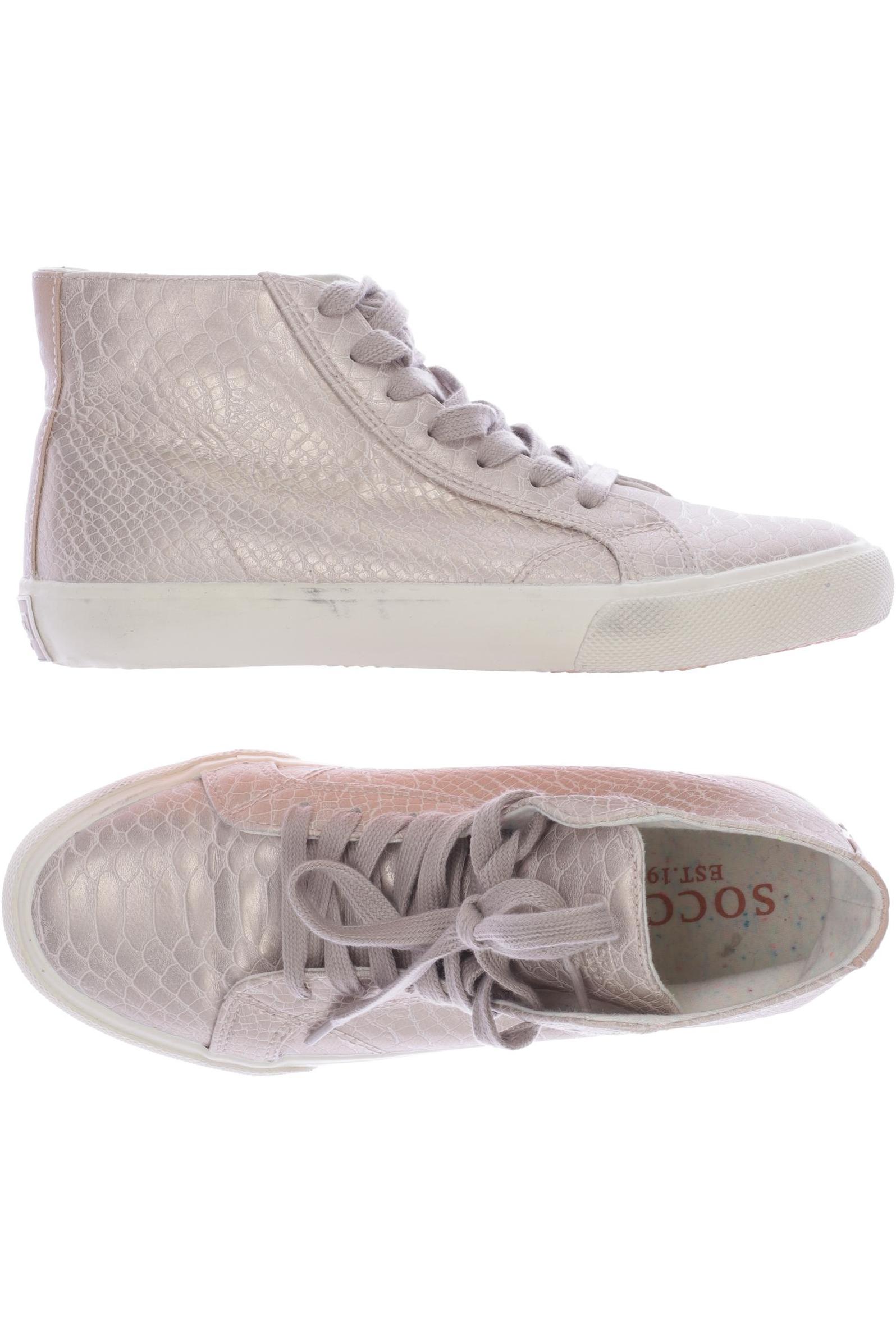

SOCCX Damen Sneakers, beige