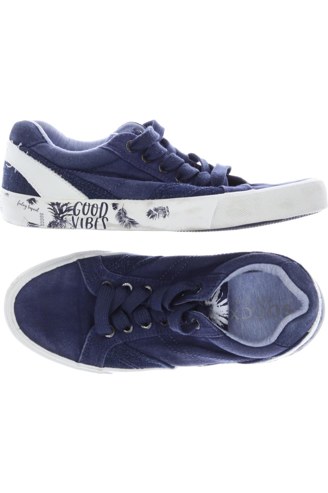 

Soccx Damen Sneakers, marineblau, Gr. 38