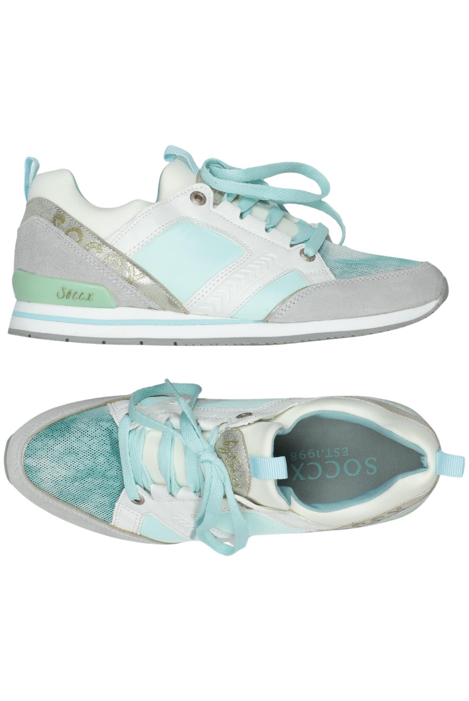 

Soccx Damen Sneakers, türkis, Gr. 38