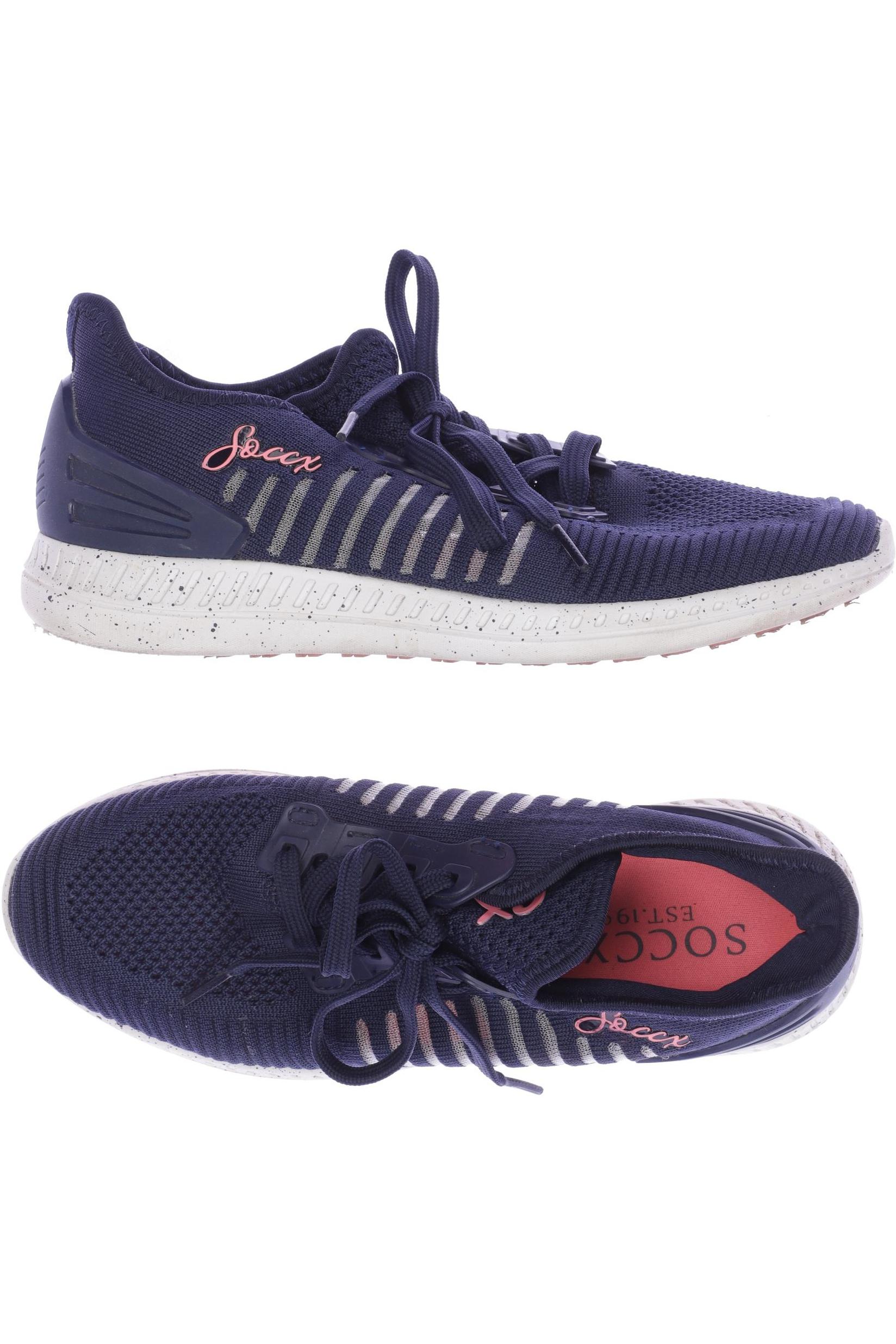 

Soccx Damen Sneakers, marineblau, Gr. 38