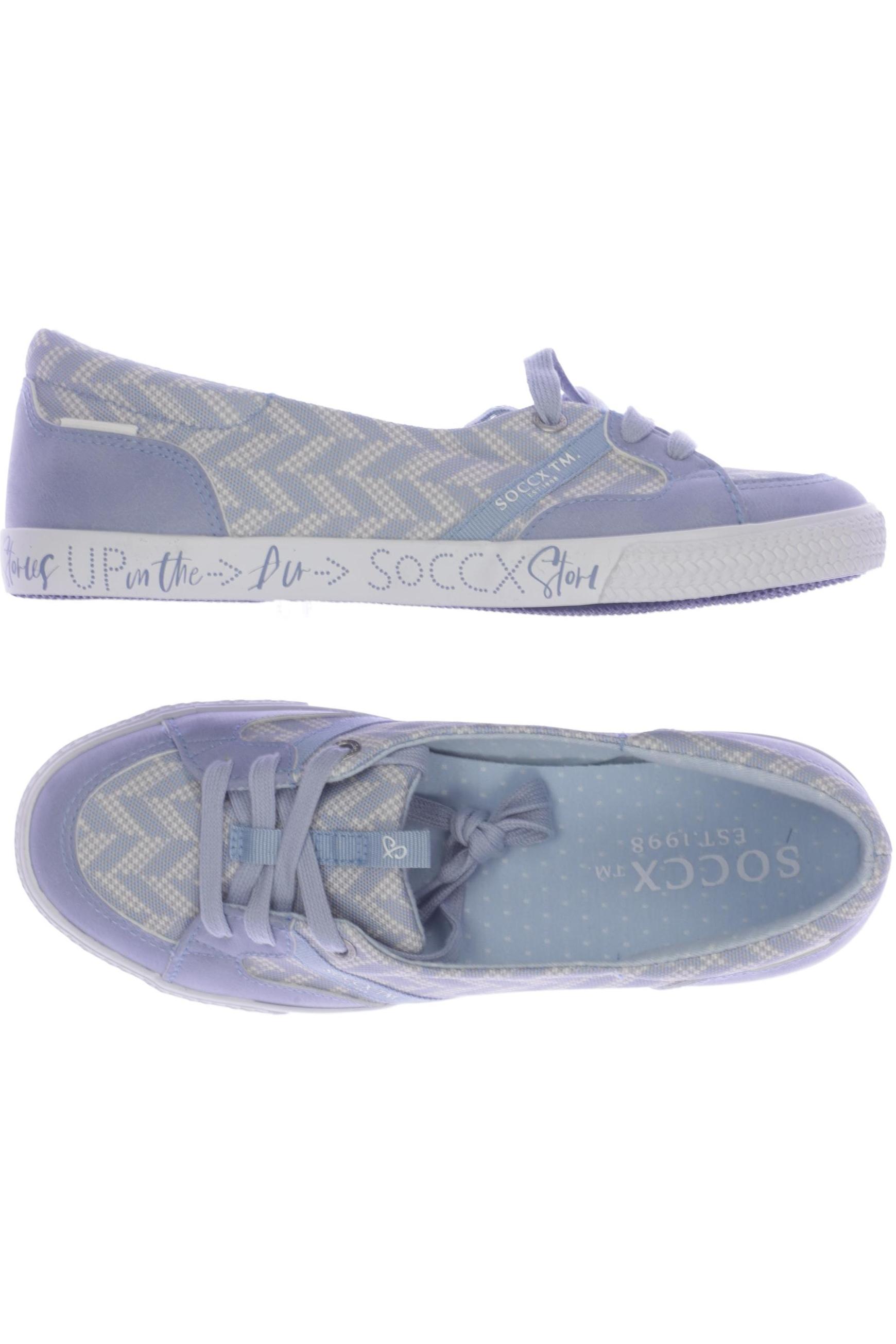 

Soccx Damen Sneakers, hellblau, Gr. 39
