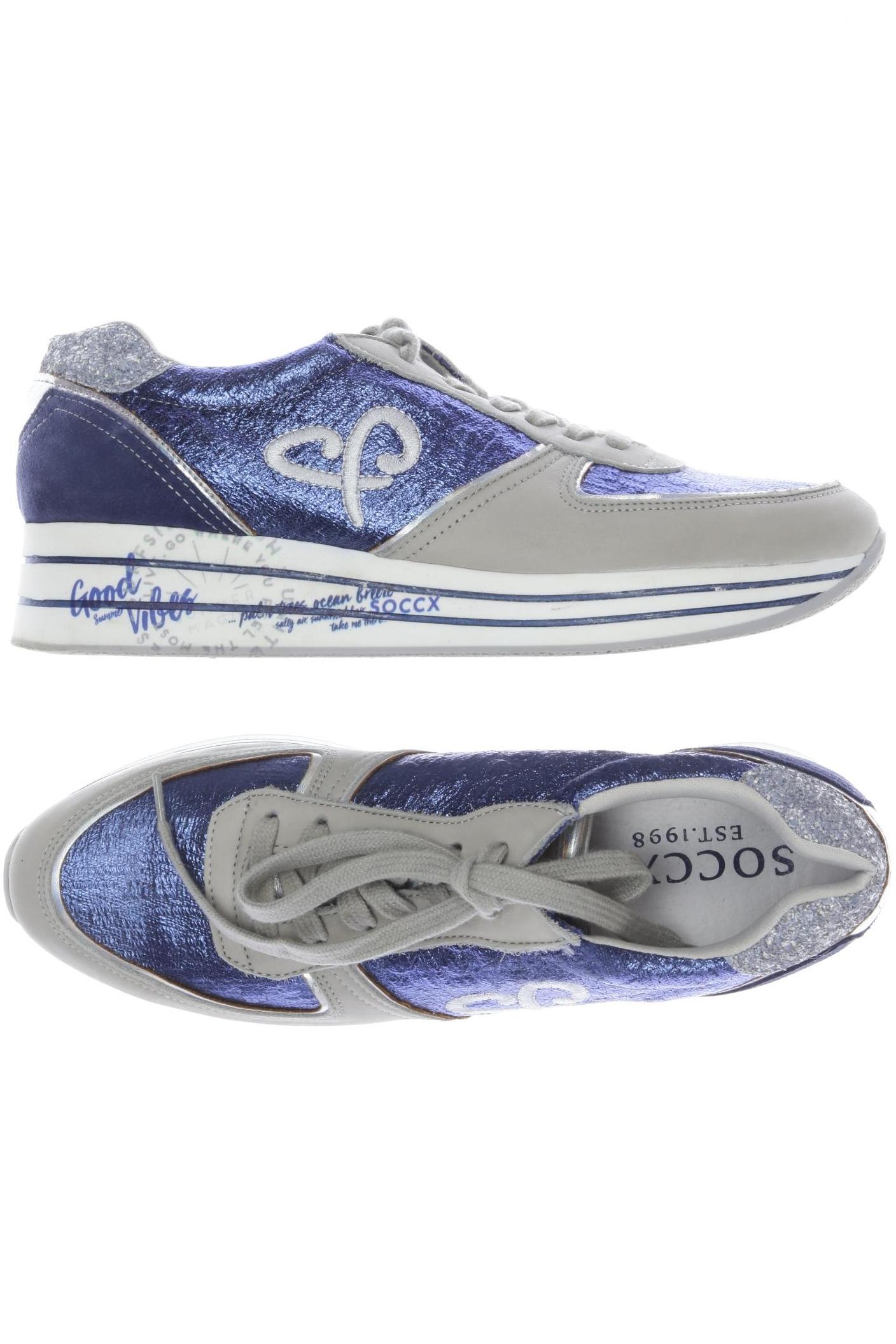 

Soccx Damen Sneakers, marineblau, Gr. 40