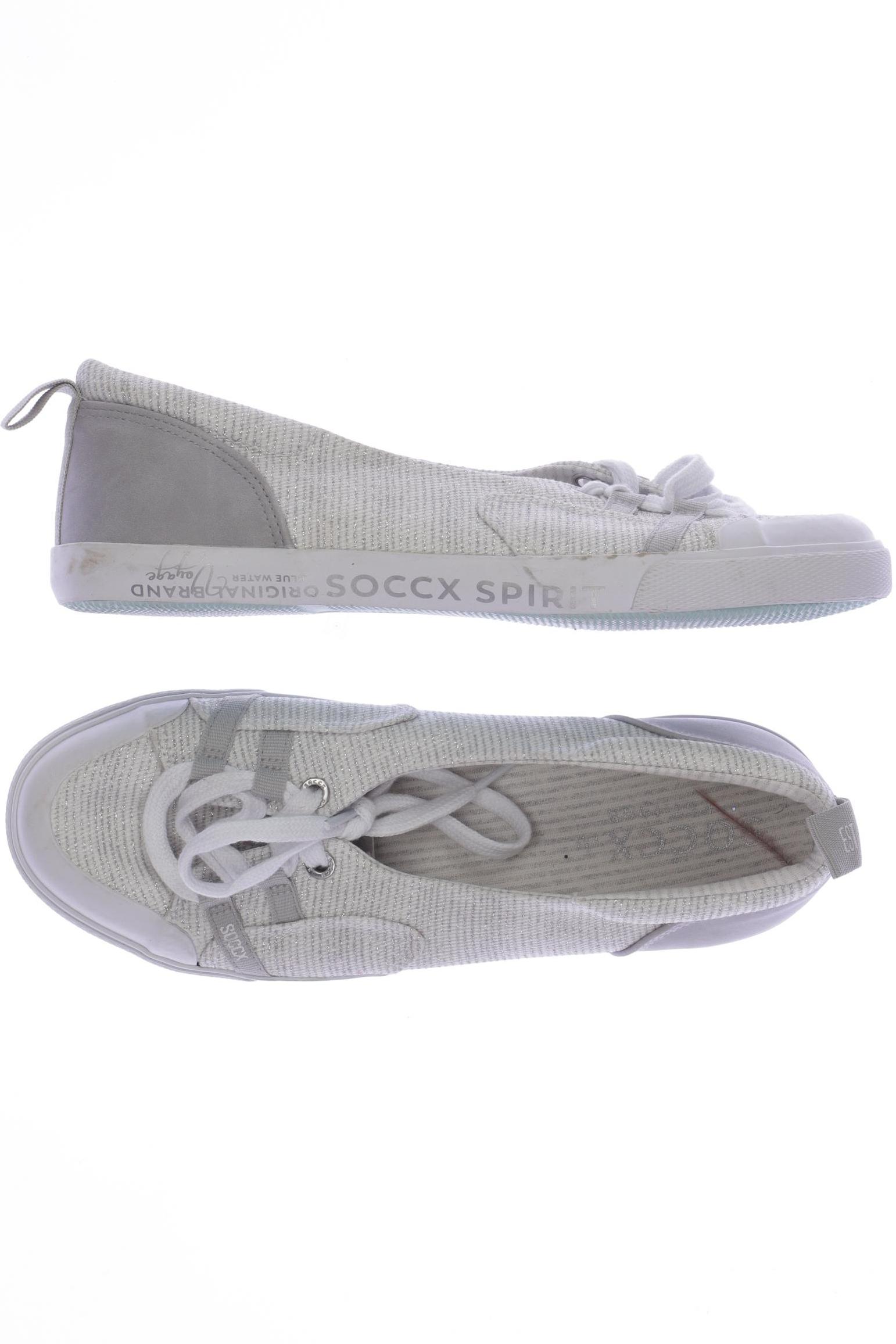 

Soccx Damen Sneakers, grau, Gr. 40