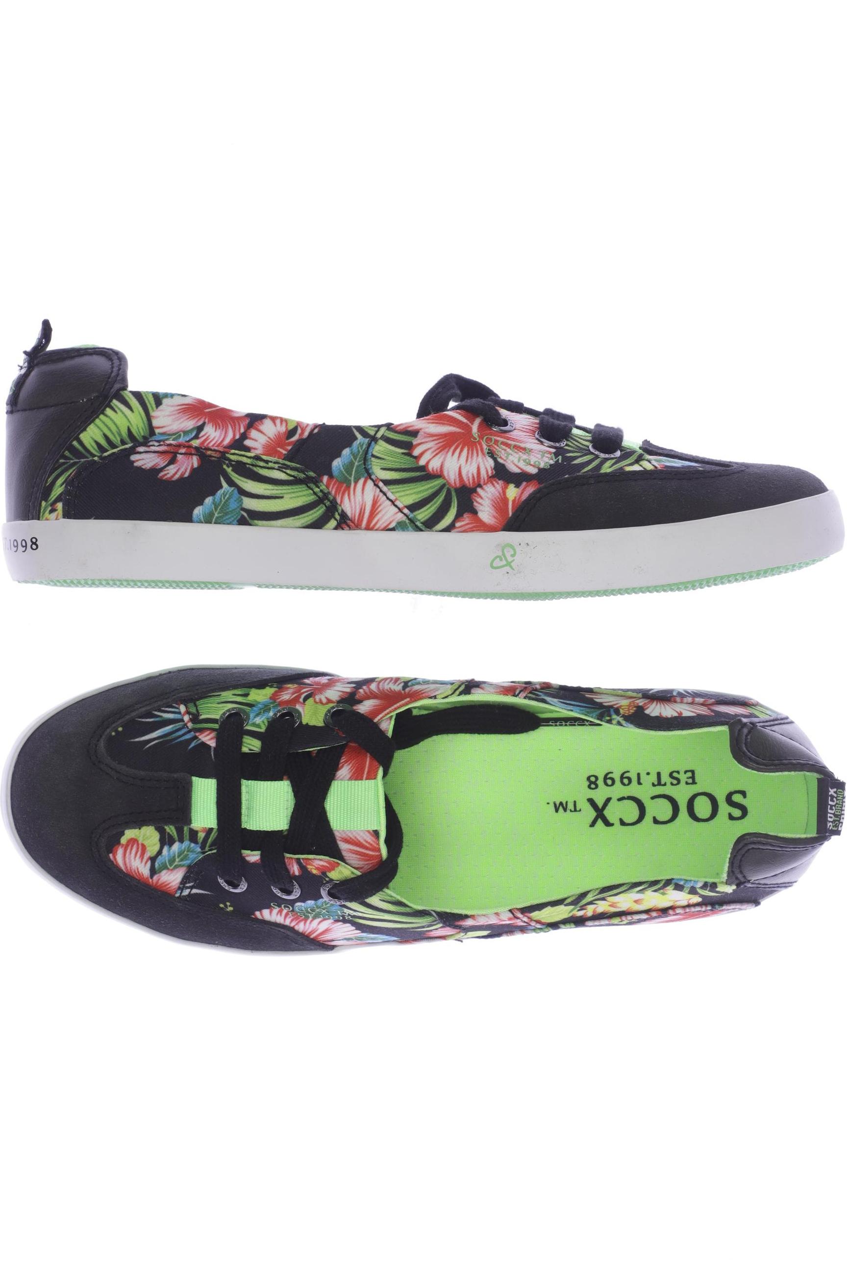 

Soccx Damen Sneakers, schwarz, Gr. 39