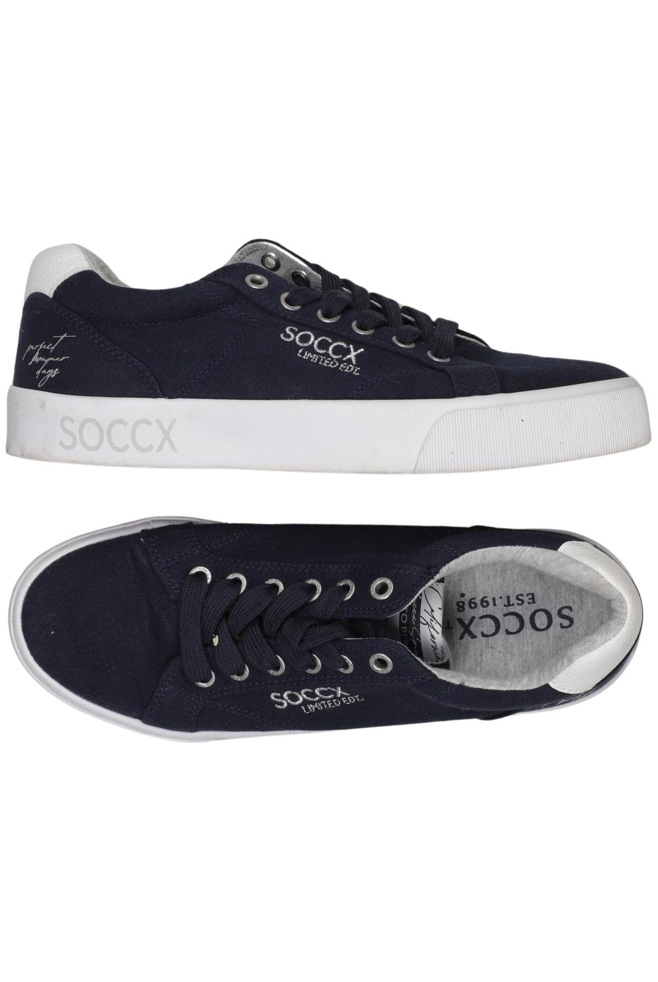 

Soccx Damen Sneakers, marineblau, Gr. 40