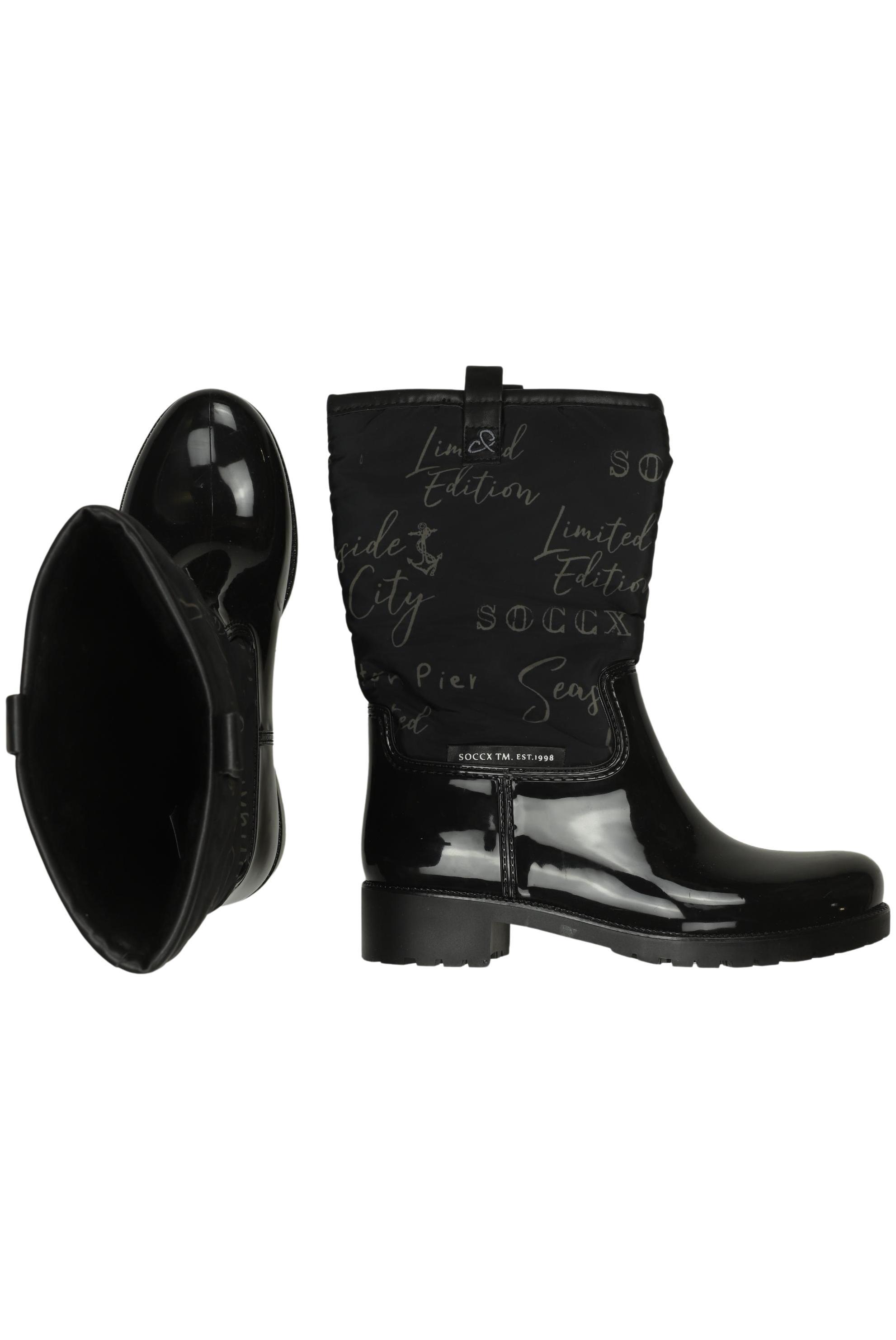 

Soccx Damen Stiefel, schwarz, Gr. 40