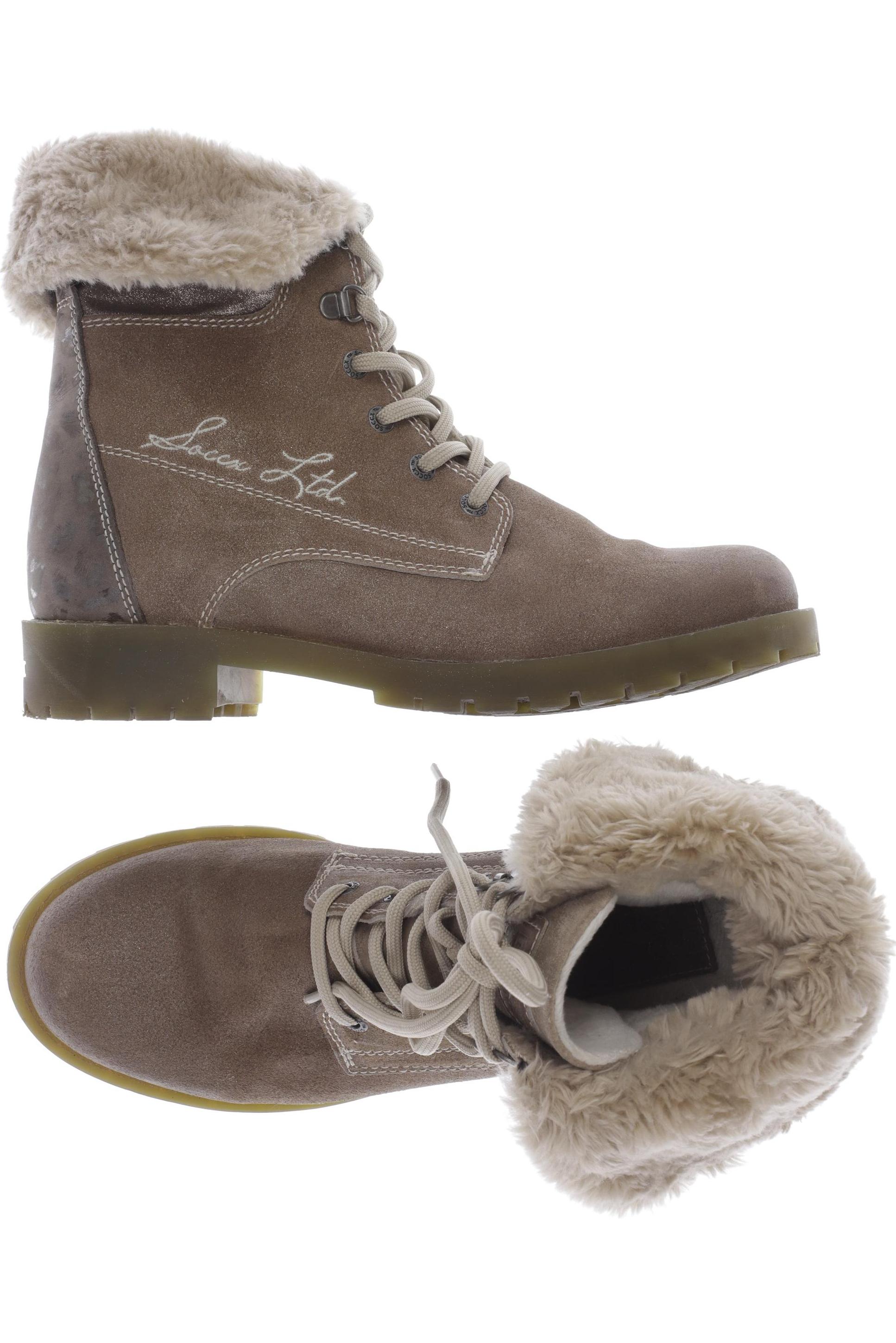 

Soccx Damen Stiefelette, braun, Gr. 39