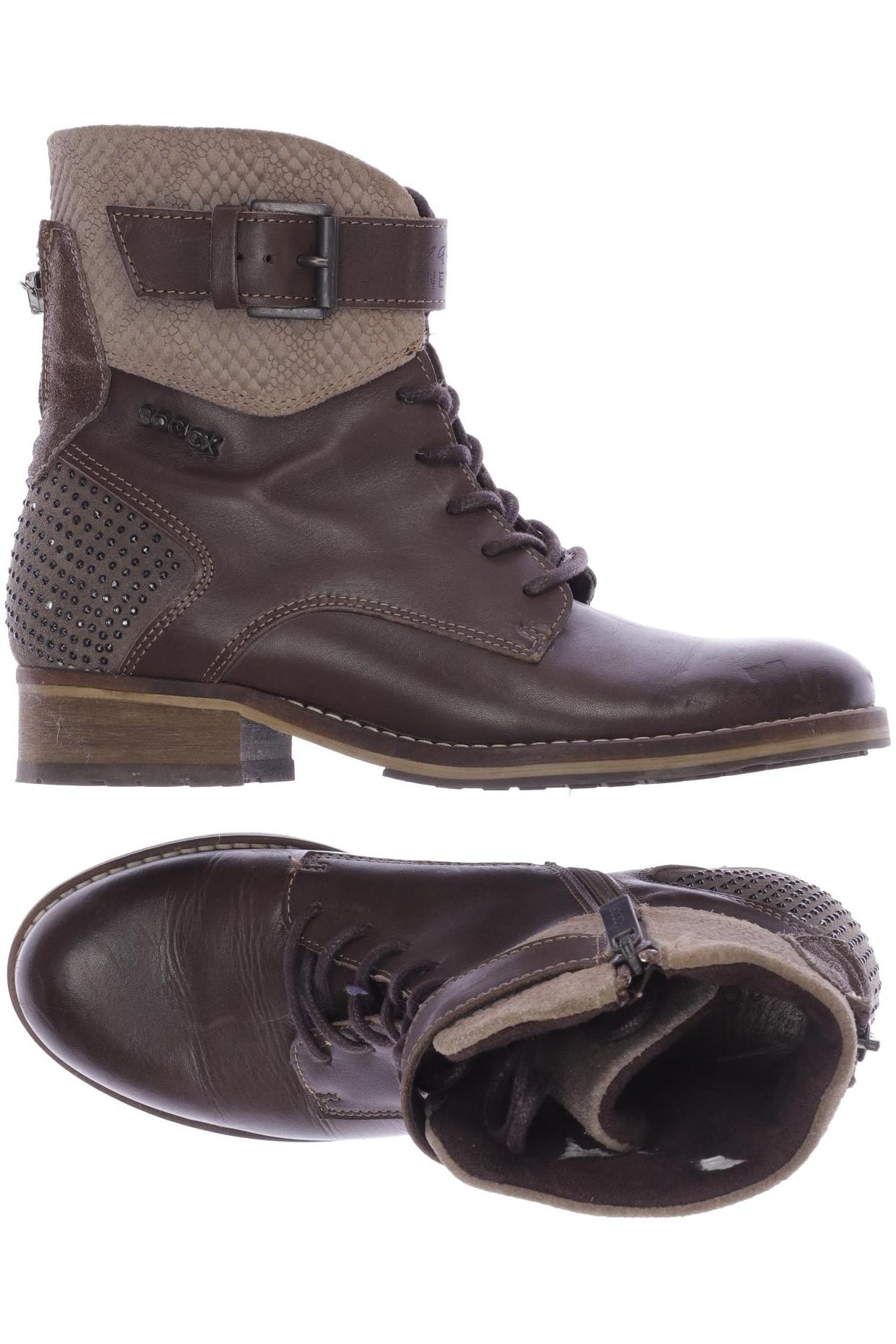 

Soccx Damen Stiefelette, braun, Gr. 37