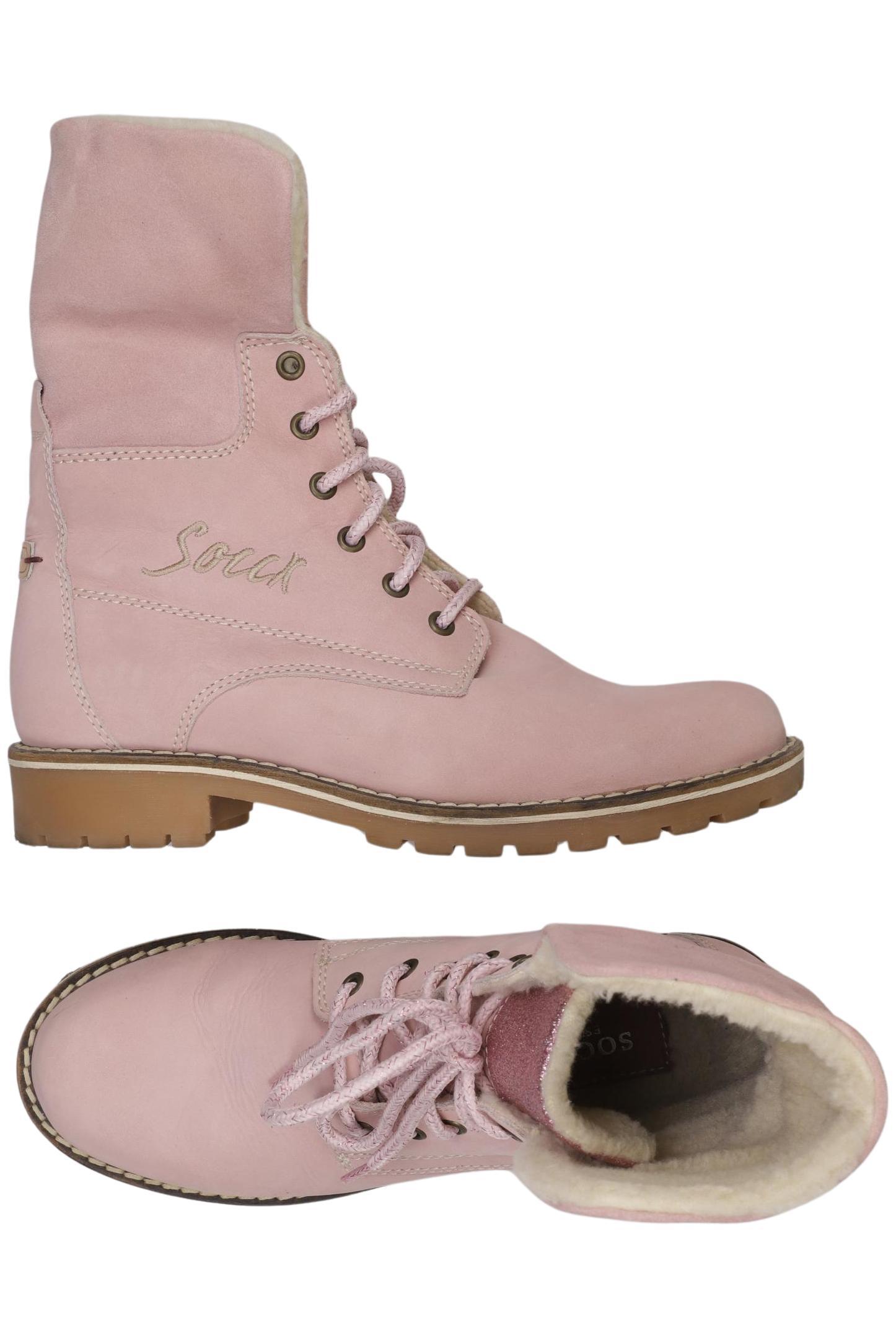 

Soccx Damen Stiefelette, pink, Gr. 40