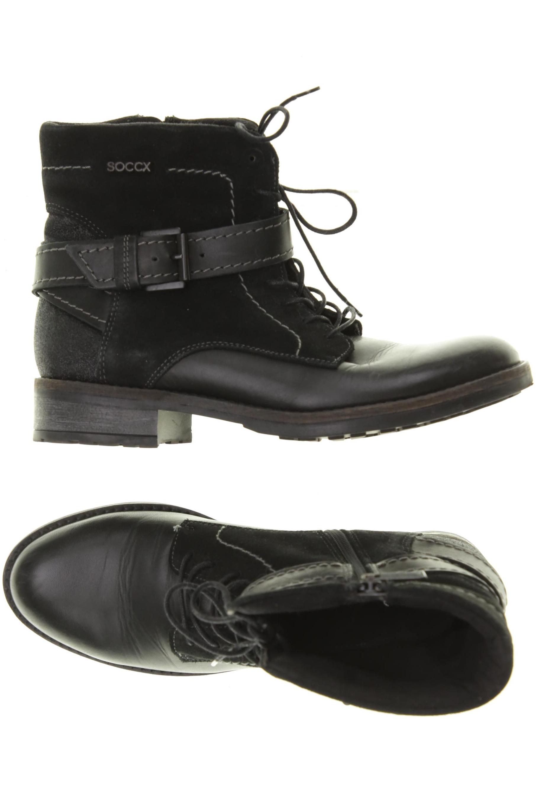 

Soccx Damen Stiefelette, schwarz, Gr. 40