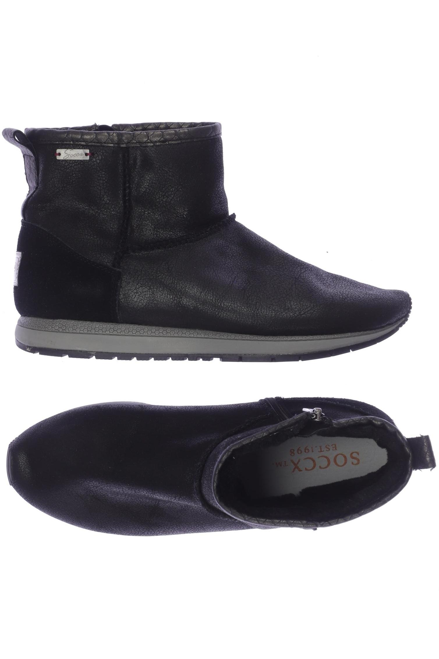 

Soccx Damen Stiefelette, schwarz, Gr. 41.5